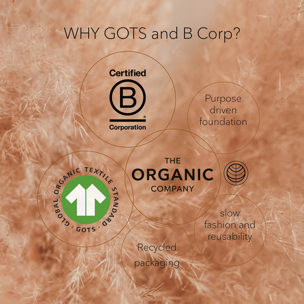 Why and what's the difference between GOTS and B Corp?