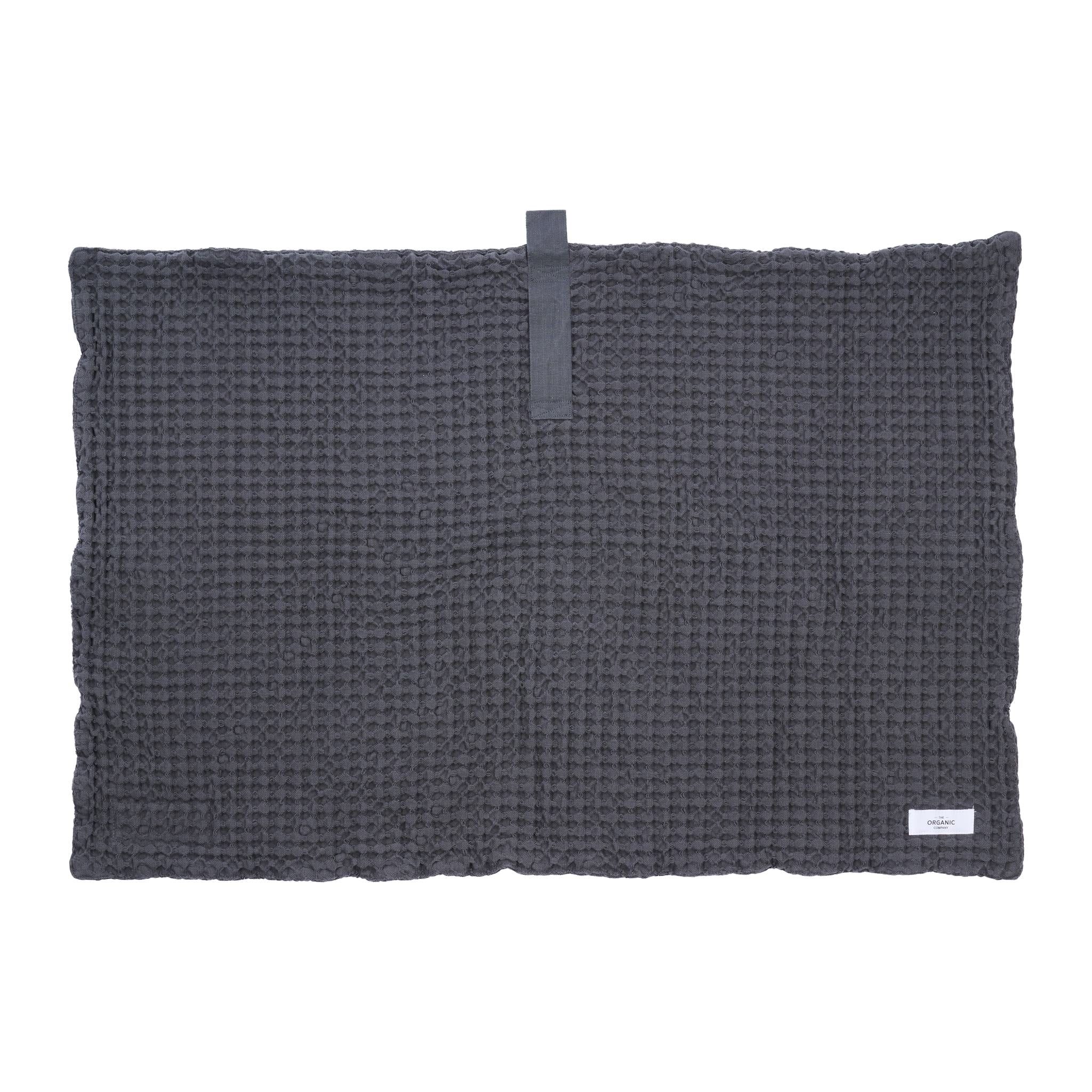 Big Waffle Bath Mat - 110 Dark grey