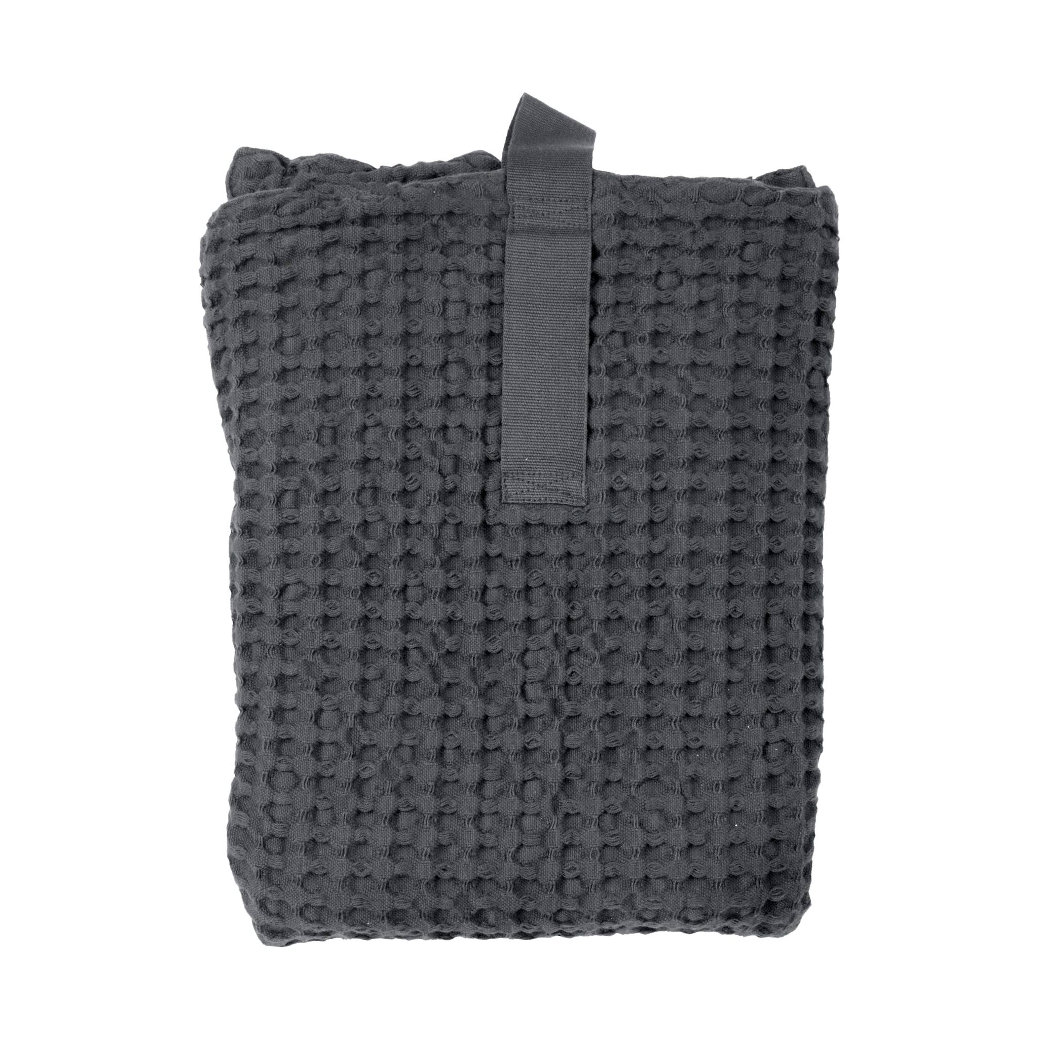 Big Waffle Bath Mat - 110 Dark grey