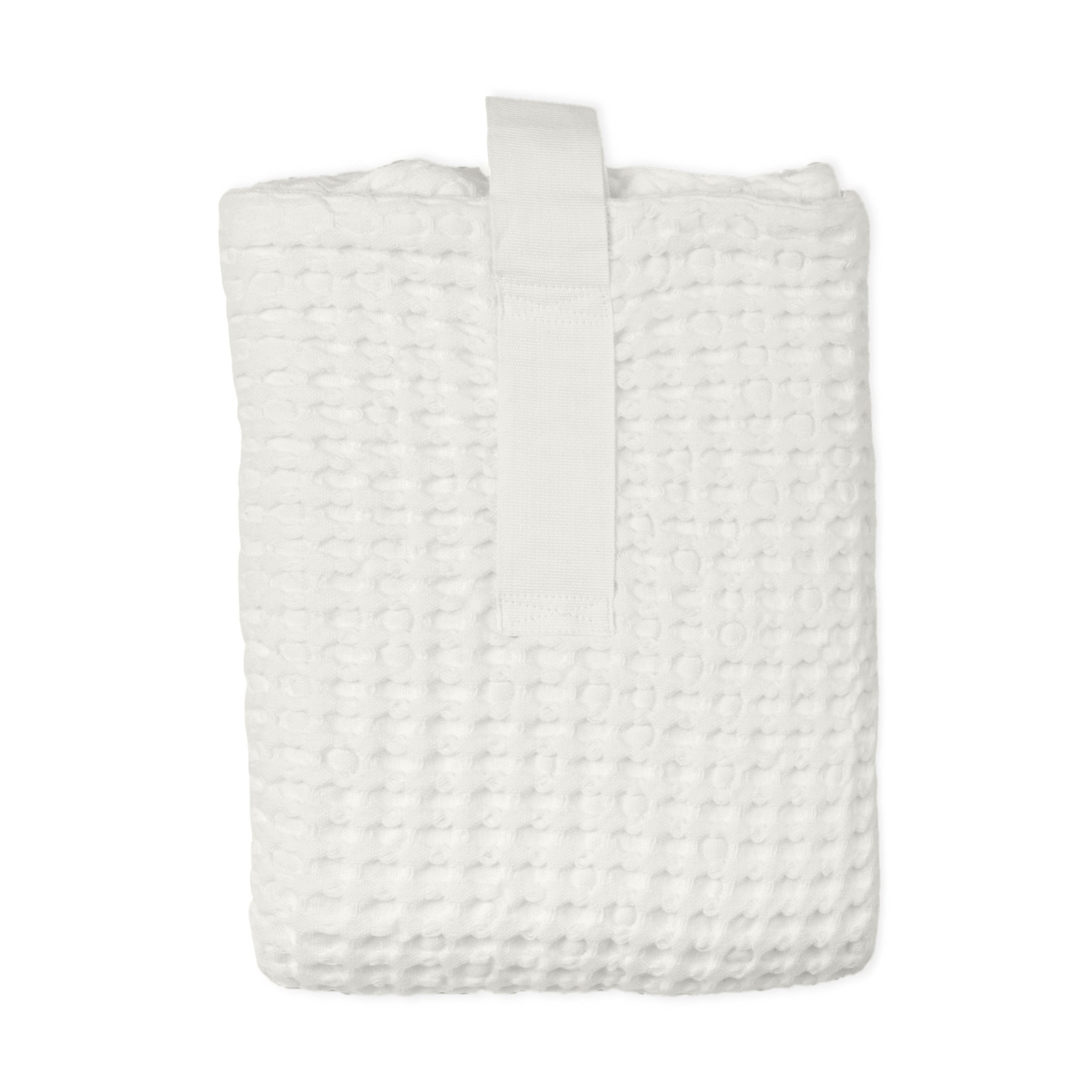 Big Waffle Bath Mat - 200 Natural white
