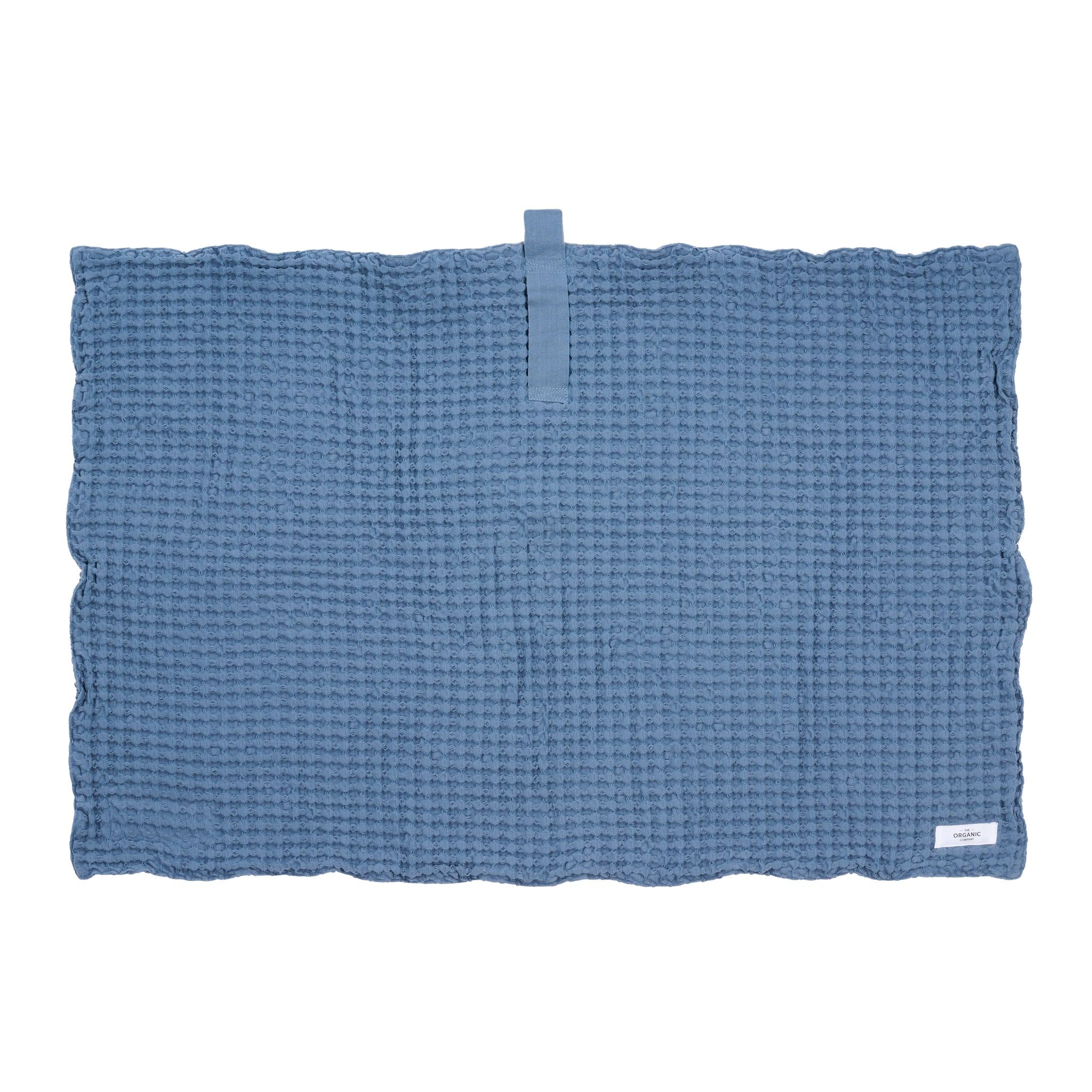 Big Waffle Bath Mat - 510 Grey blue