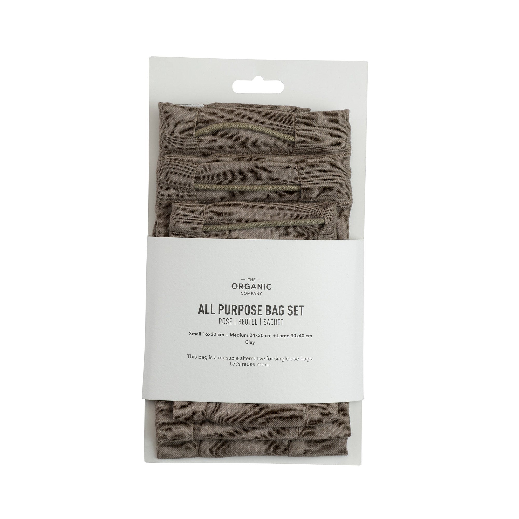 All Purpose Bag Set - 225 Clay