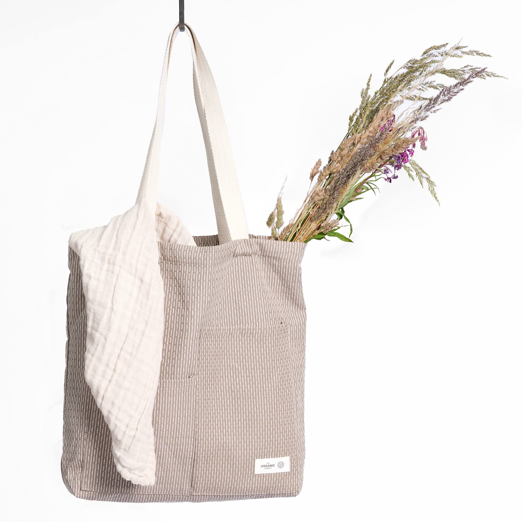 Piqué Tote Bag - 226 Clay stone