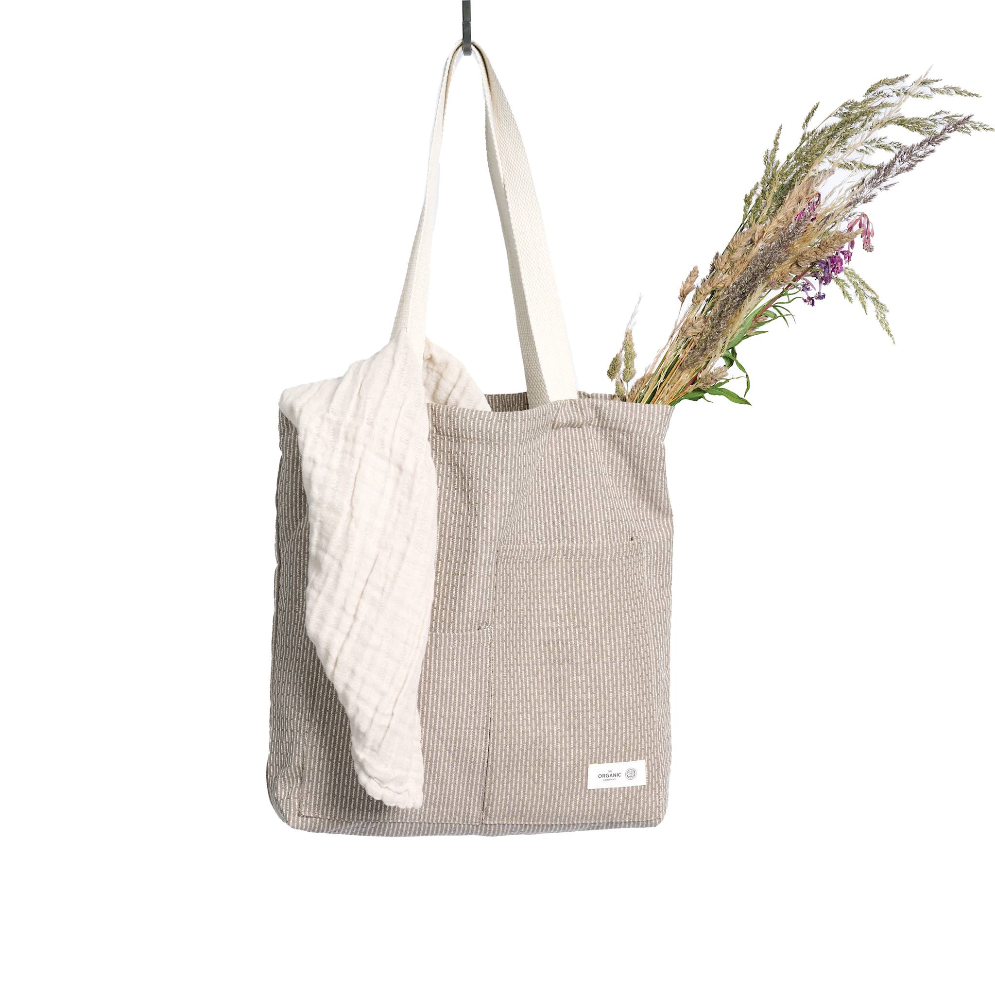 Piqué Tote Bag - 226 Clay stone
