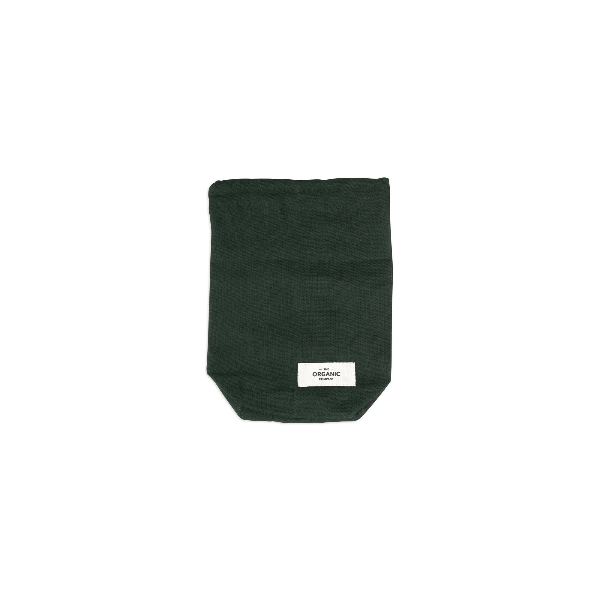 The Organic Company Food Bag - Small Gauze 400 Dark green