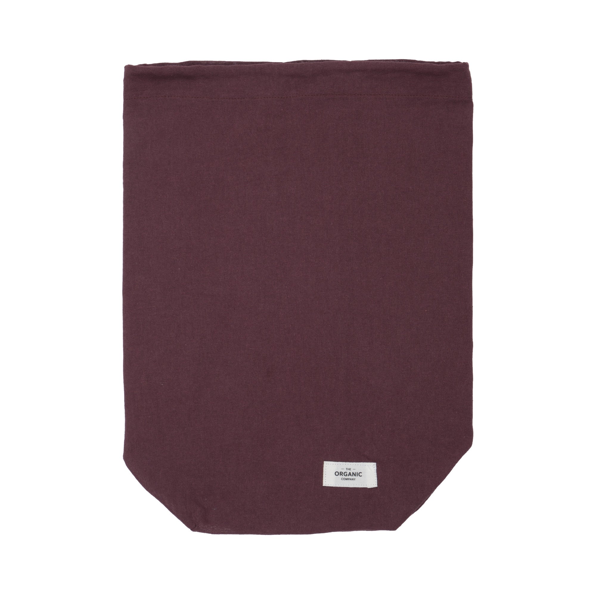 The Organic Company Food Bag - Large Gauze 390 Maroon
