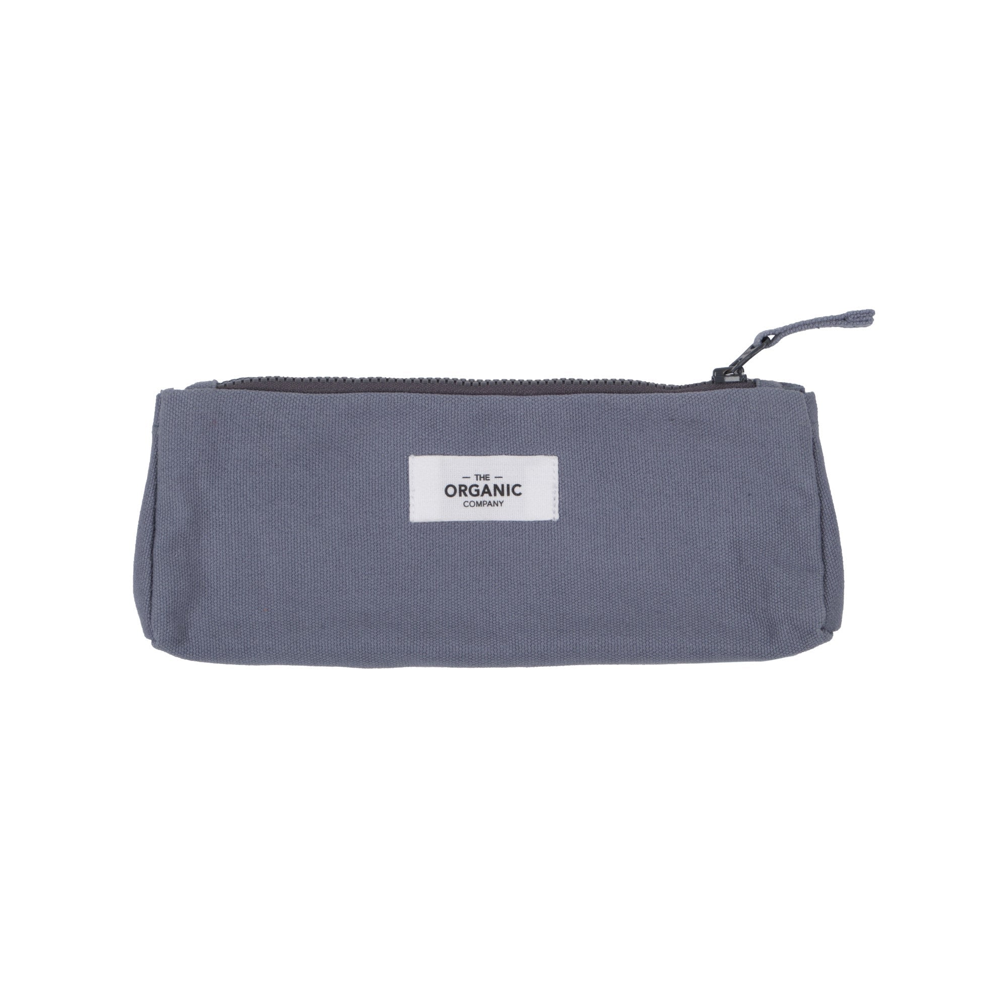 The Organic Company Pencil Case Heavy canvas 512 Hayao - grey blue