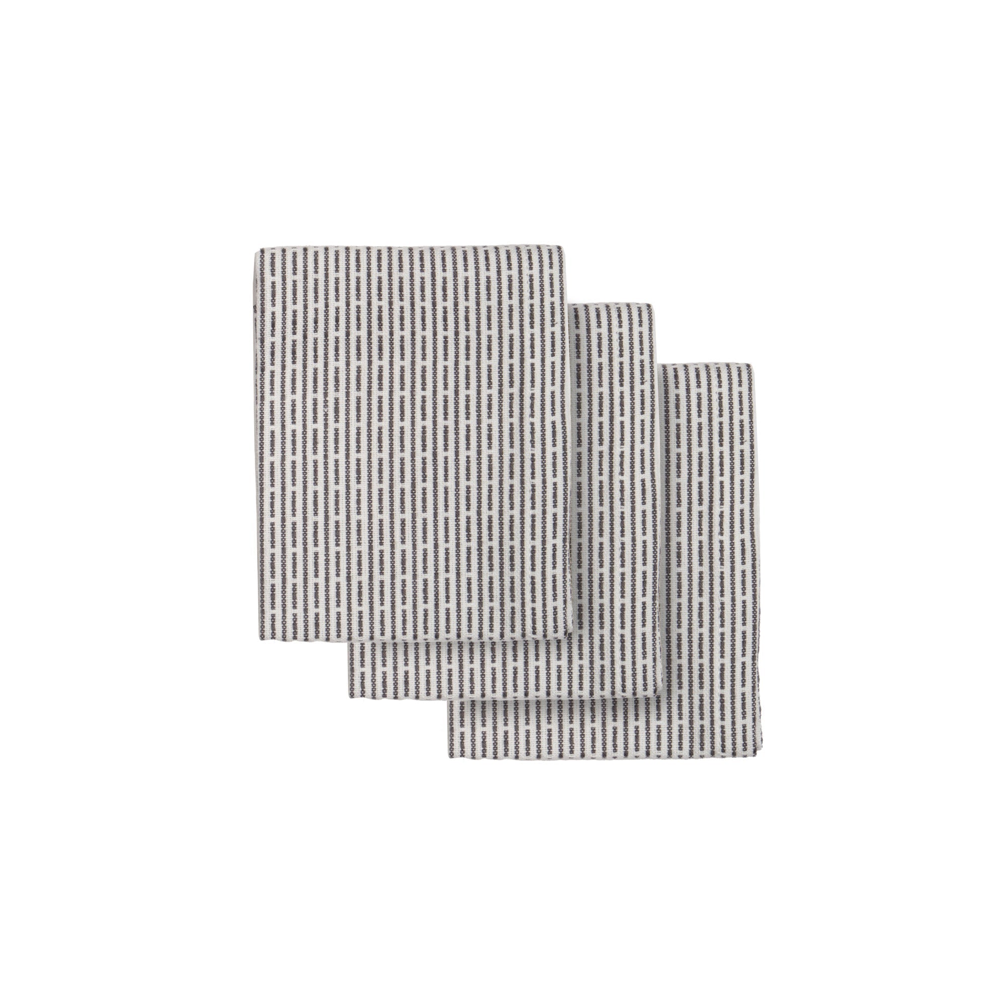 The Organic Company Urban kitchen cloth m (3 pack) Piqué 180 Morning grey