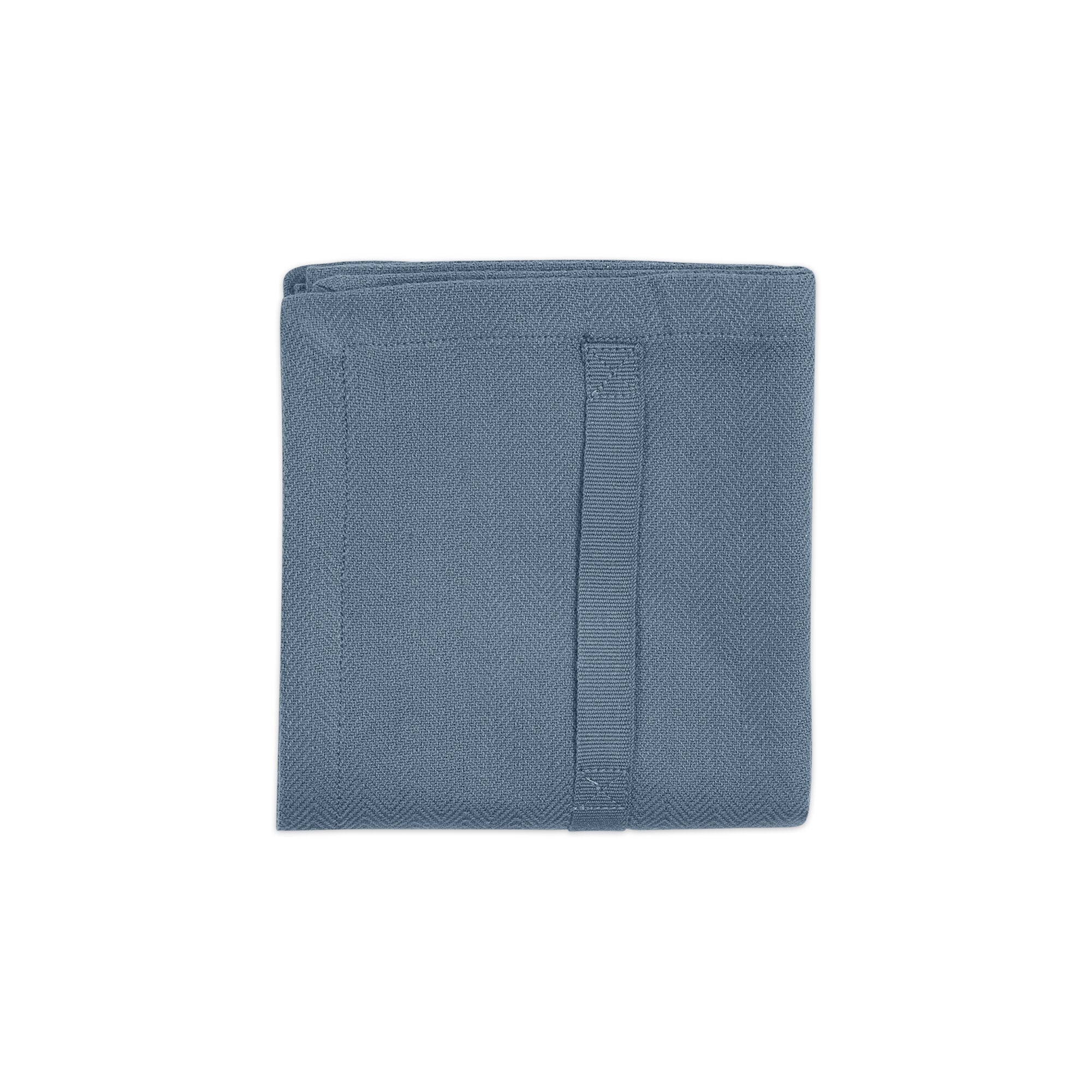 The Organic Company Kitchen Towel Herringbone 510 Grey blue