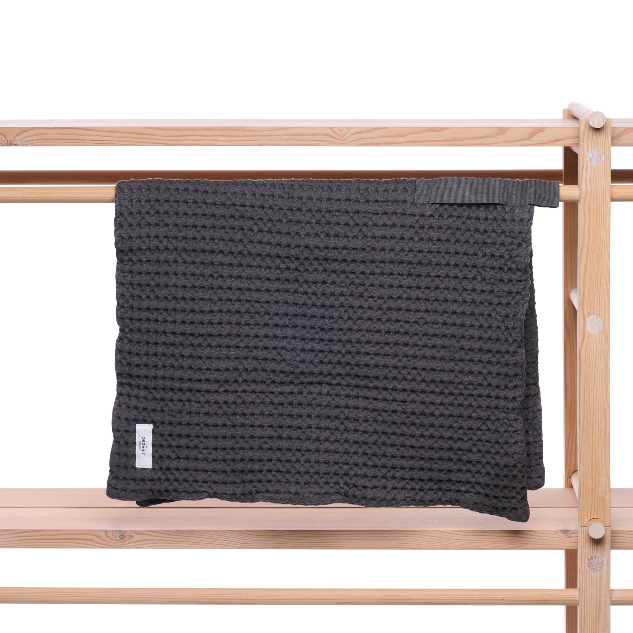 Big Waffle Bath Mat - 110 Dark grey