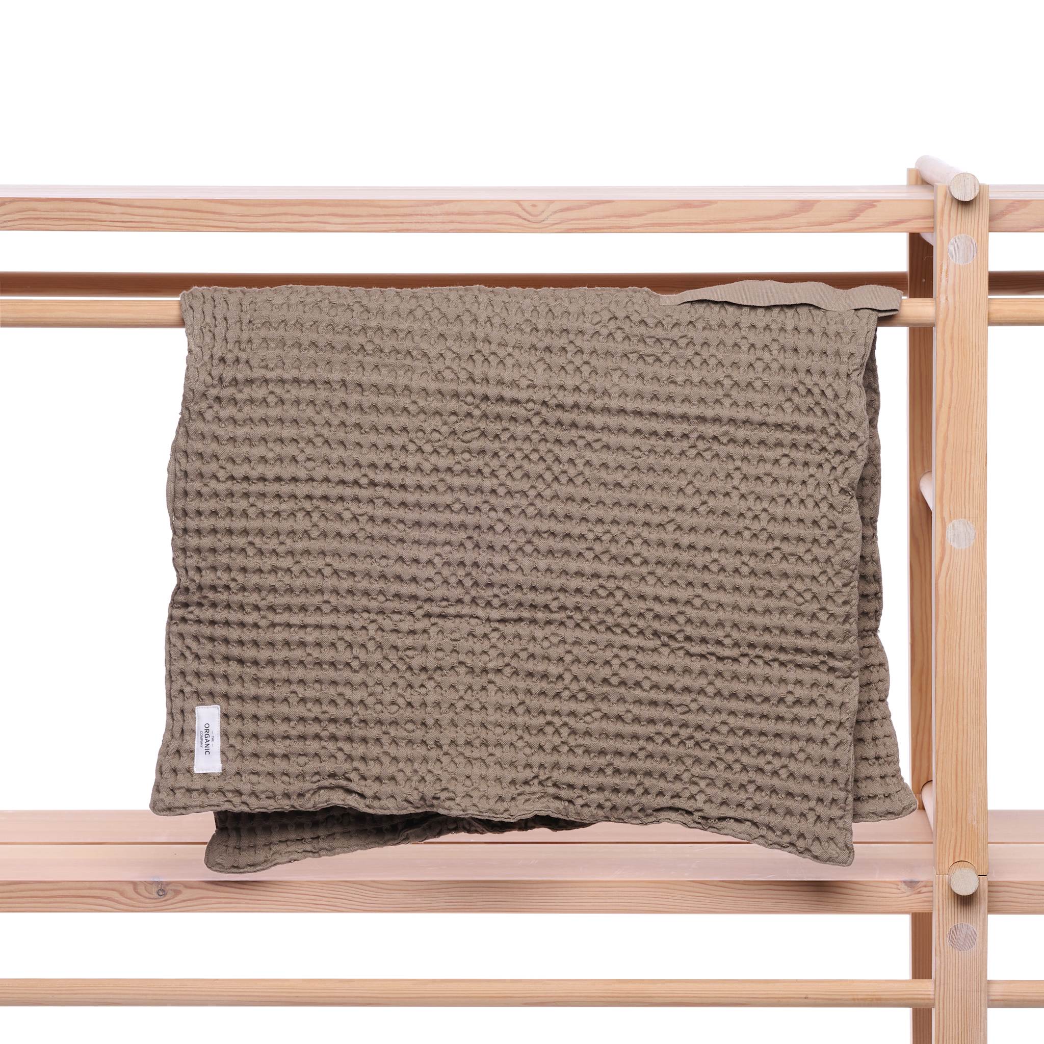 Big Waffle Bath Mat - 225 Clay