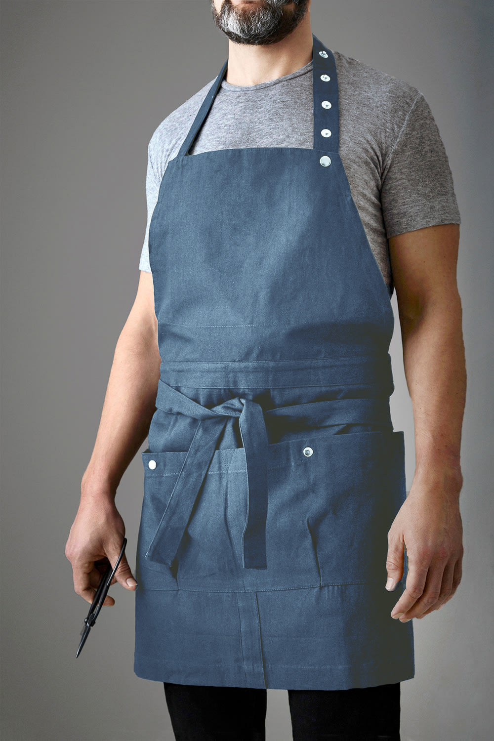Creative and Garden Apron - 510 Grey blue