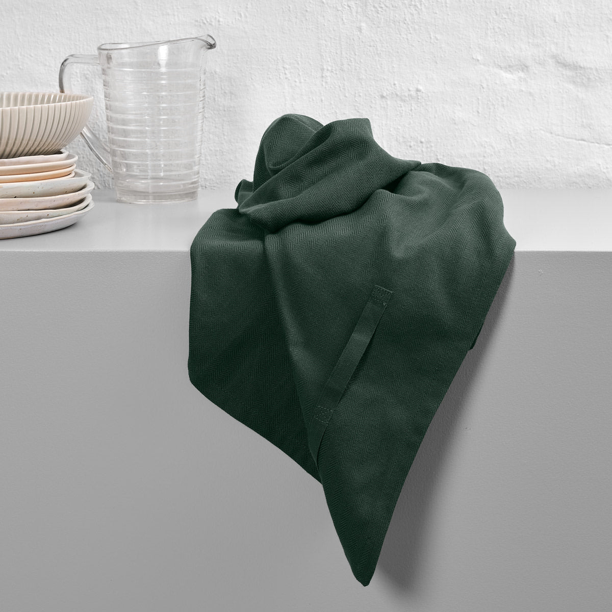 Kitchen Towel - 400 Dark green