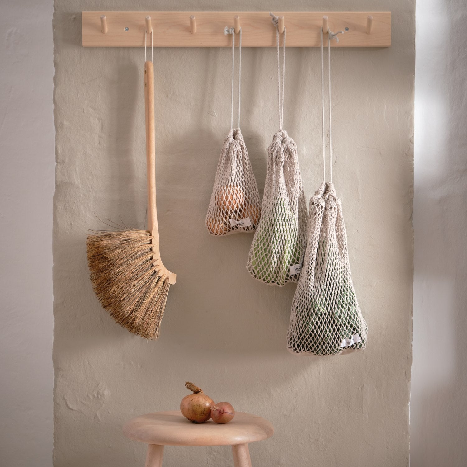 Net Bag Small - 202 Stone