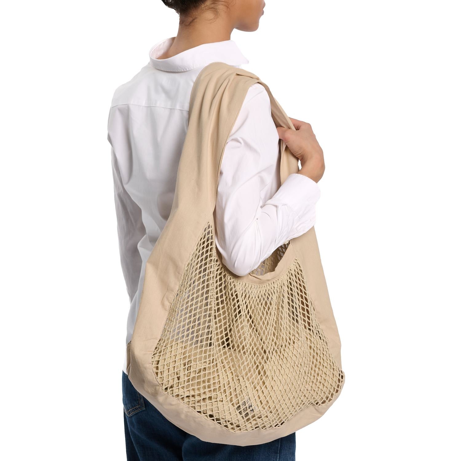 Net shoulder bag