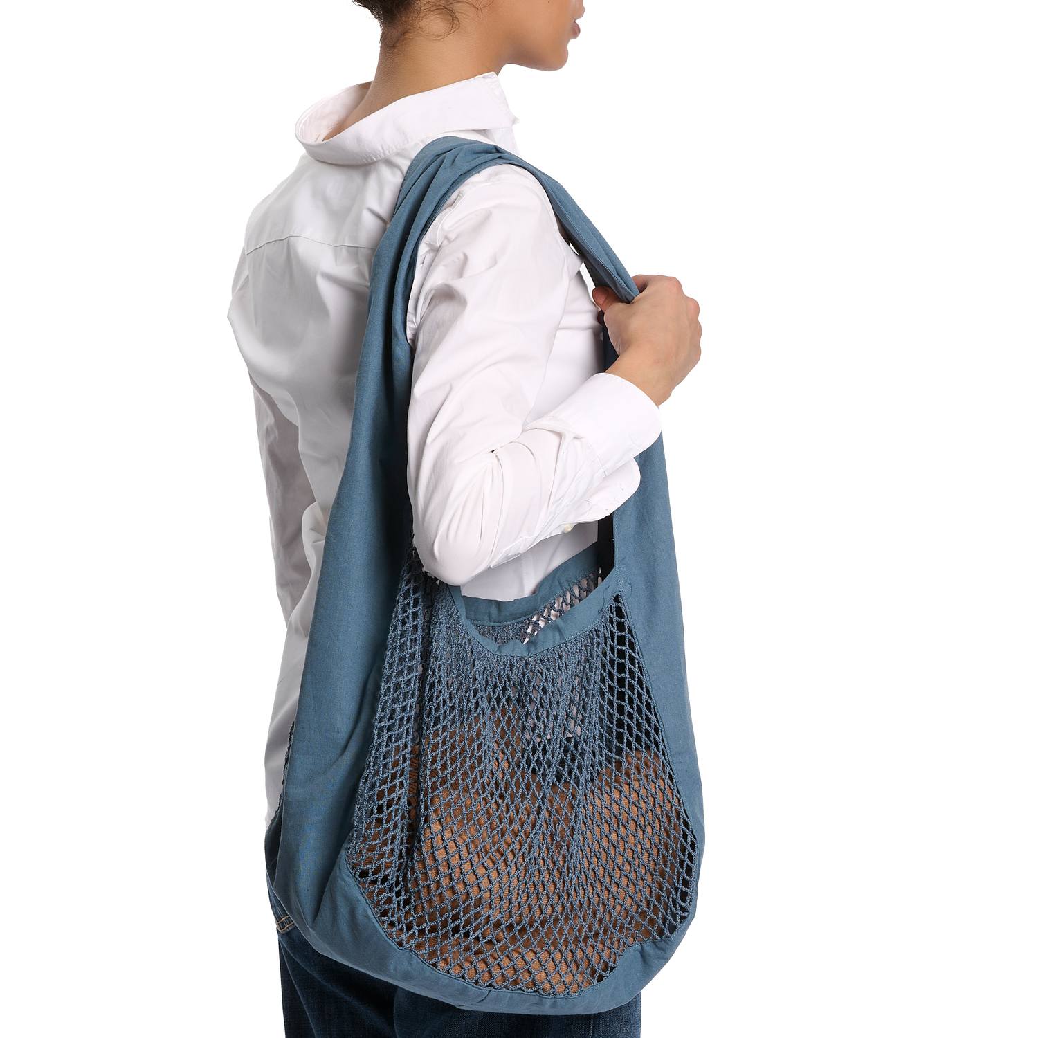 Net shoulder bag