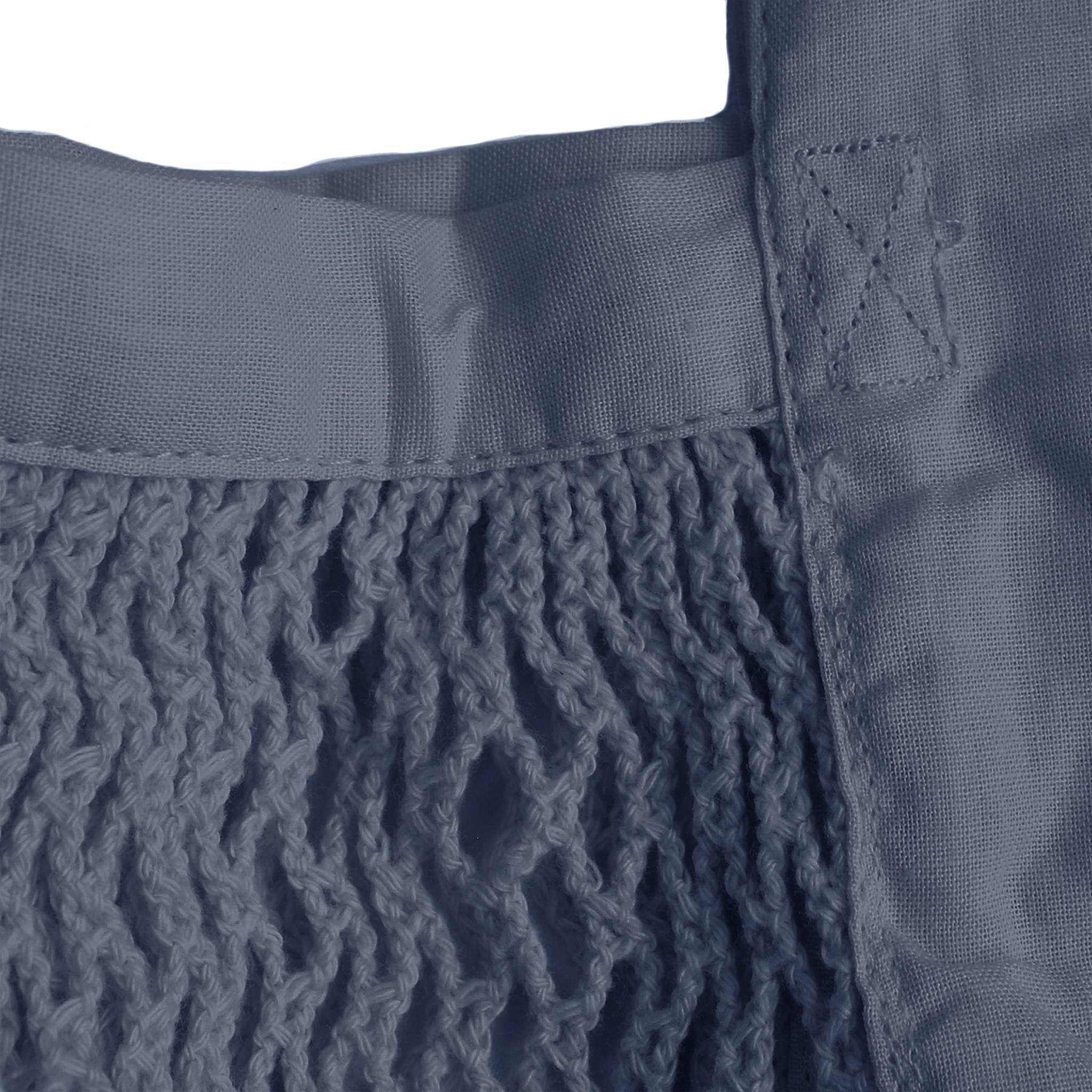 Net shoulder bag - 510 Grey blue