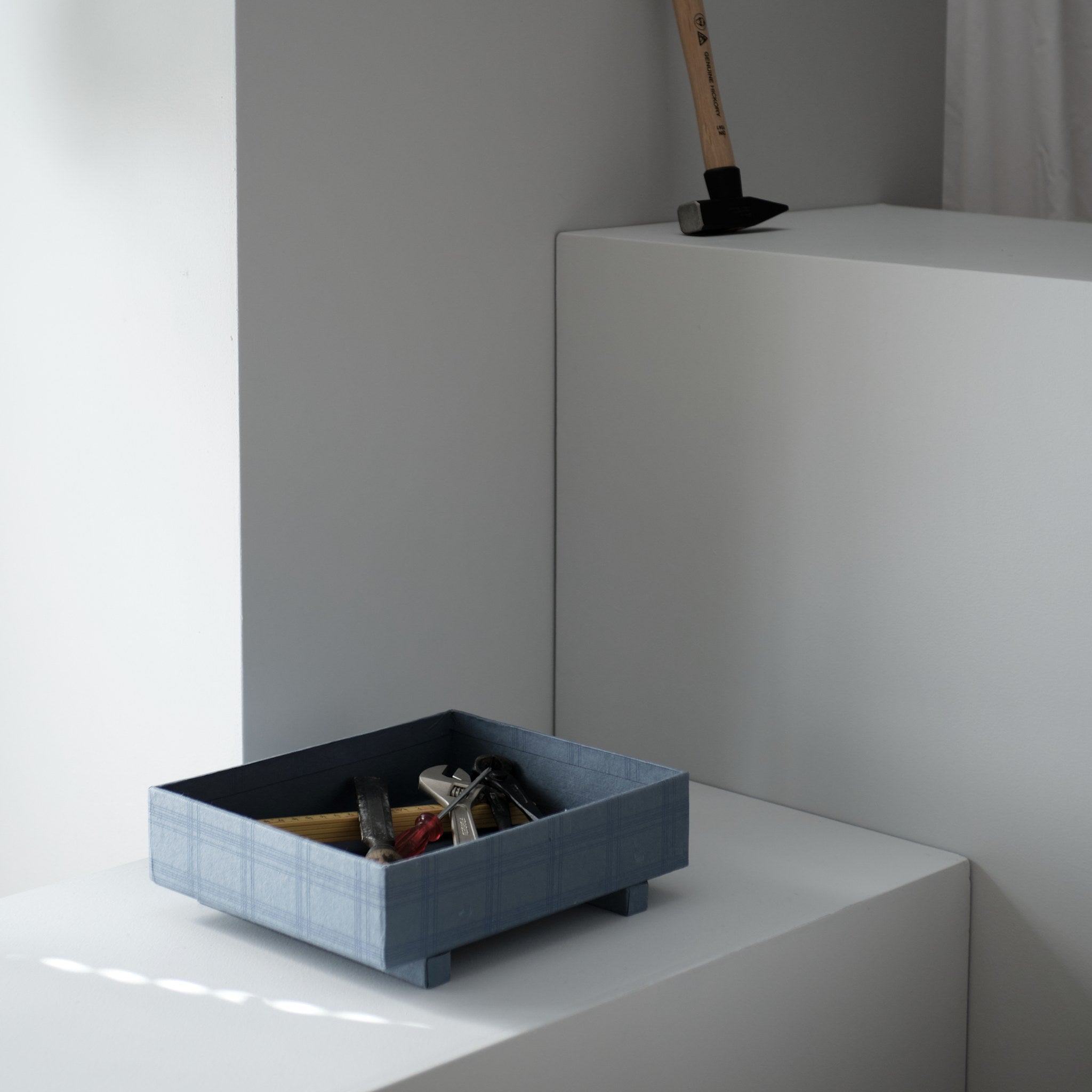 TRAY BOX MEDIUM GYO - 510 Grey blue