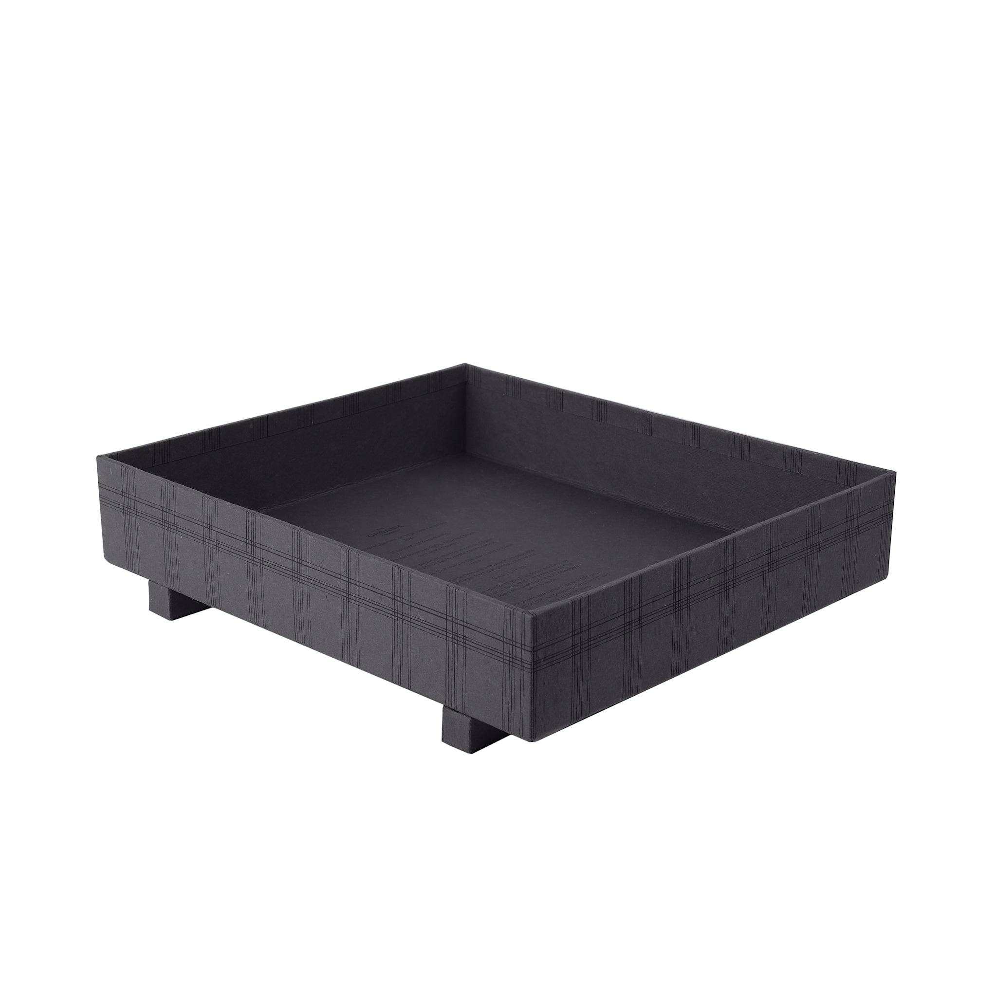 TRAY BOX LARGE GYO - 110 Dark grey