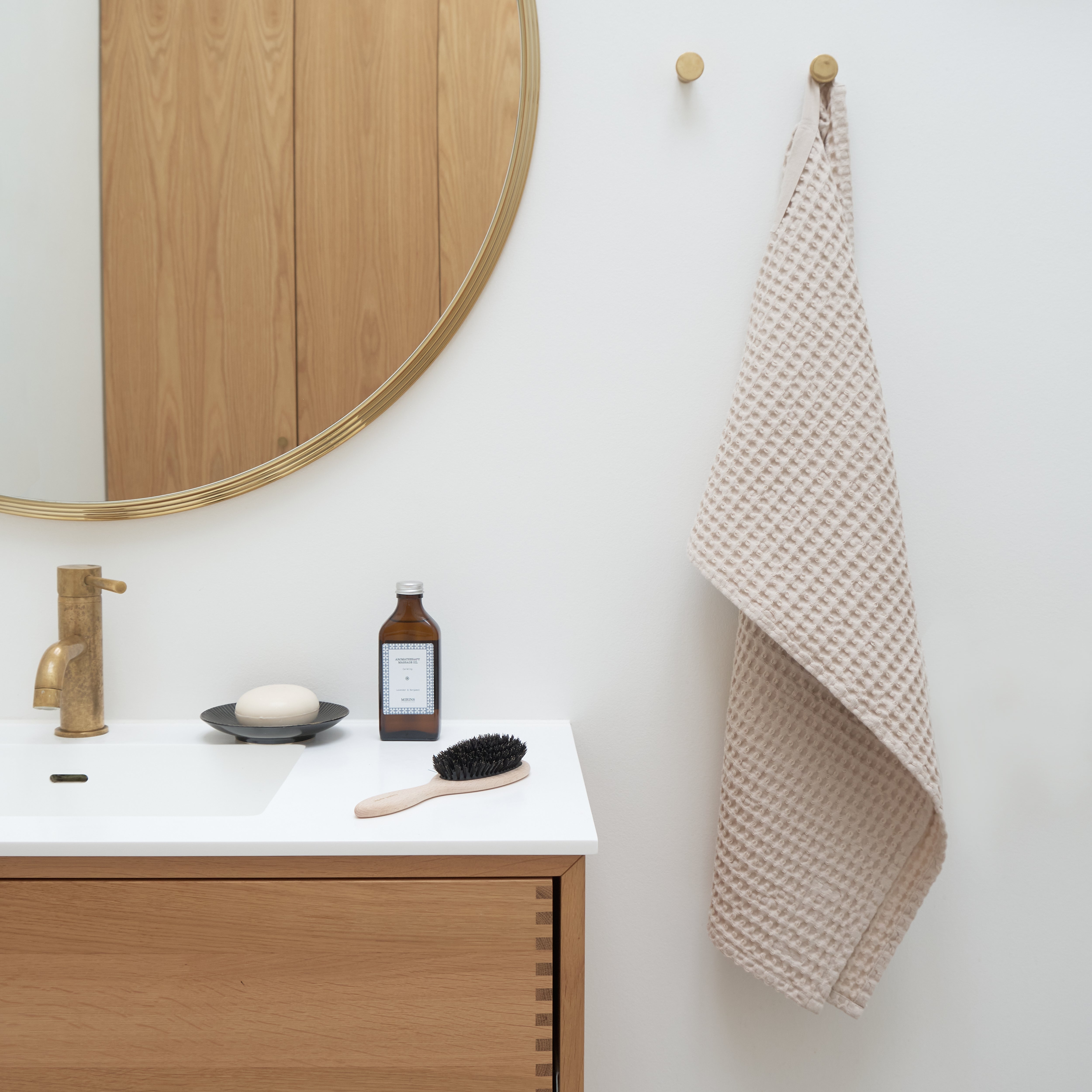 Big Waffle large hand towel