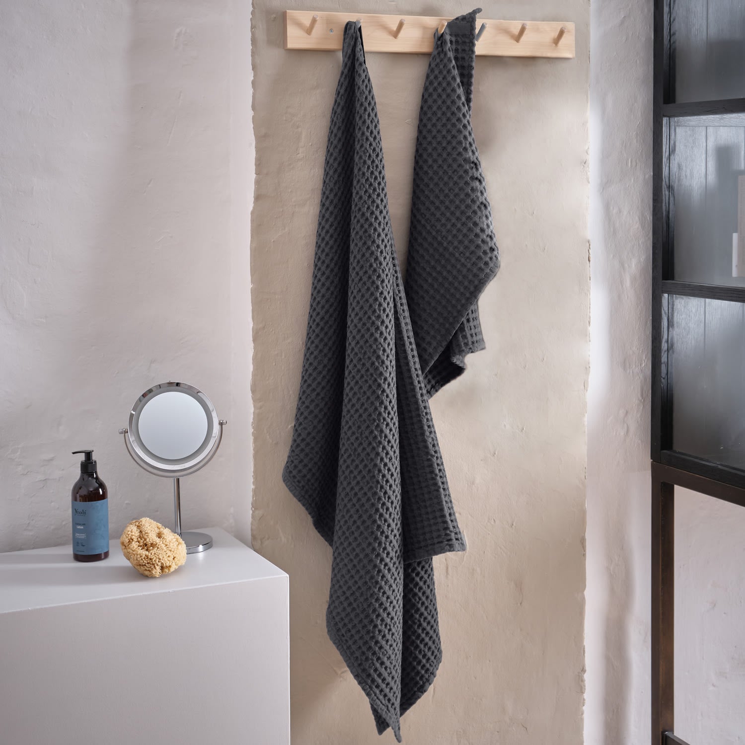 Big Waffle Gift Set - 110 Dark grey