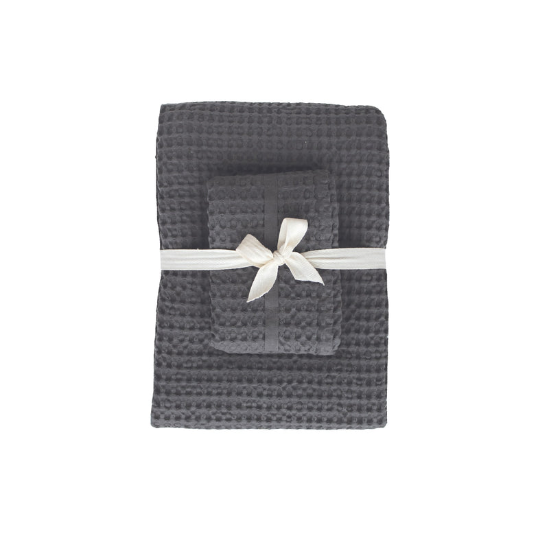 Big Waffle Gift Set - 110 Dark grey