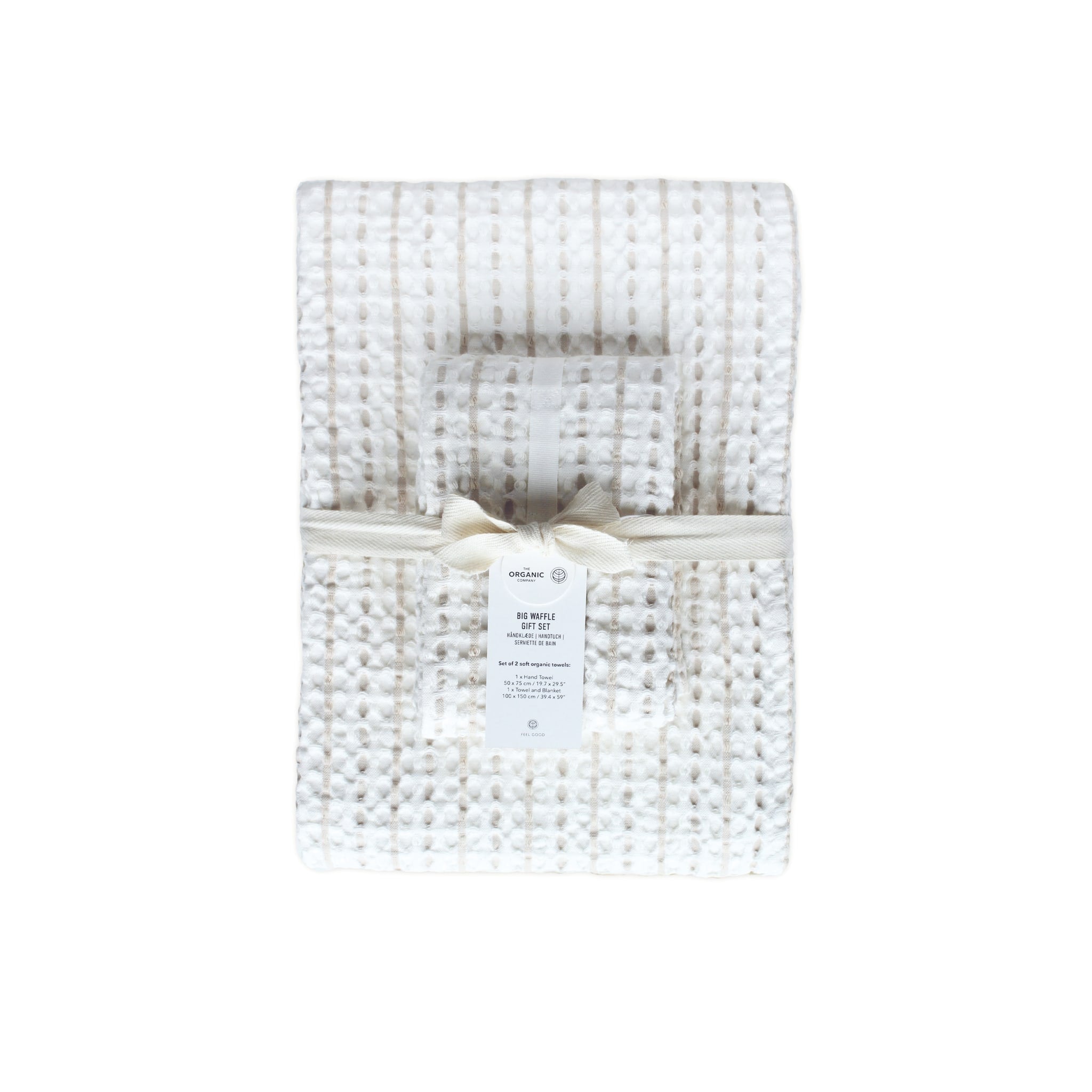 Big Waffle Gift Set - 205 Natural white stone