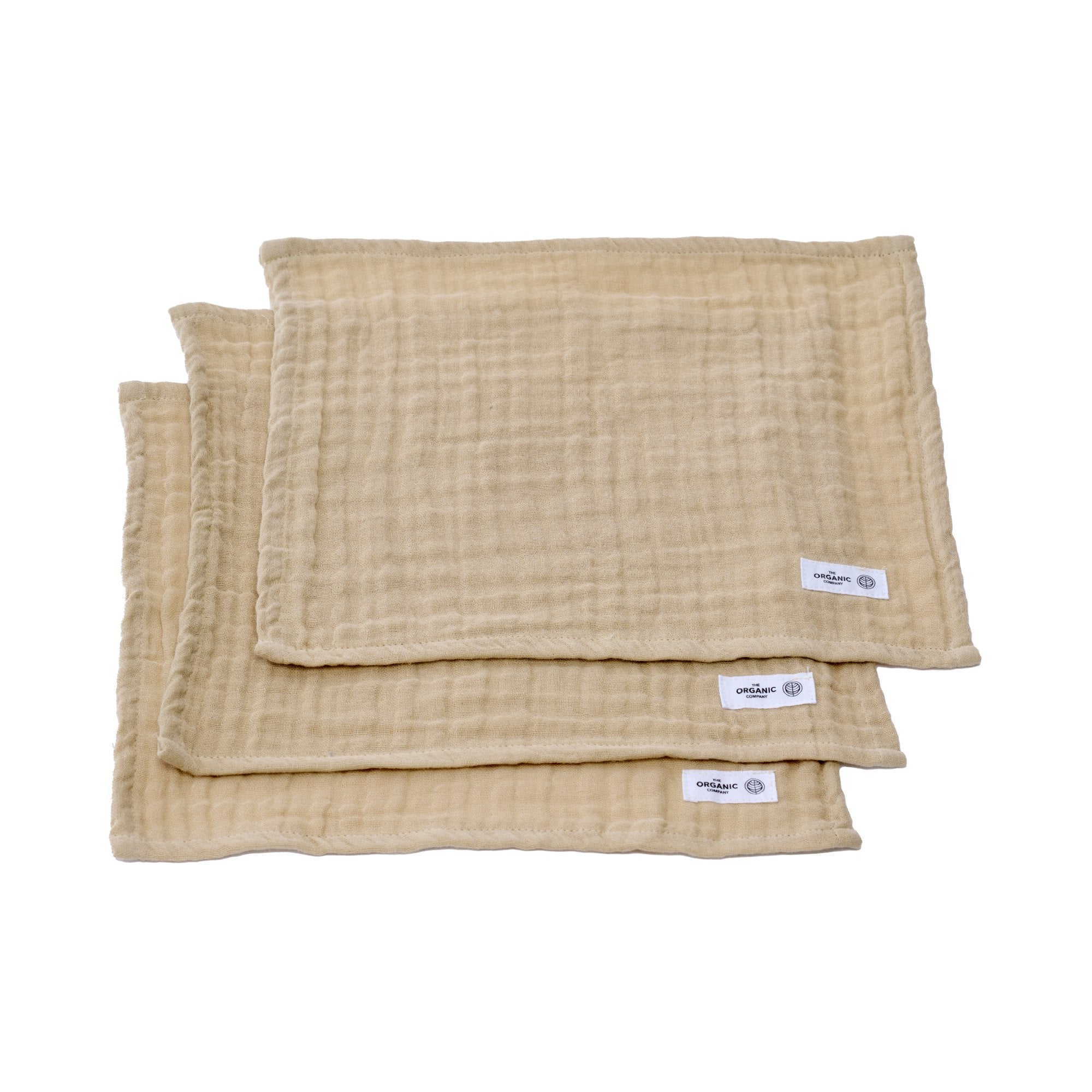 FINE Wash Cloth (pack of 3 pcs) - 218 Pale honey