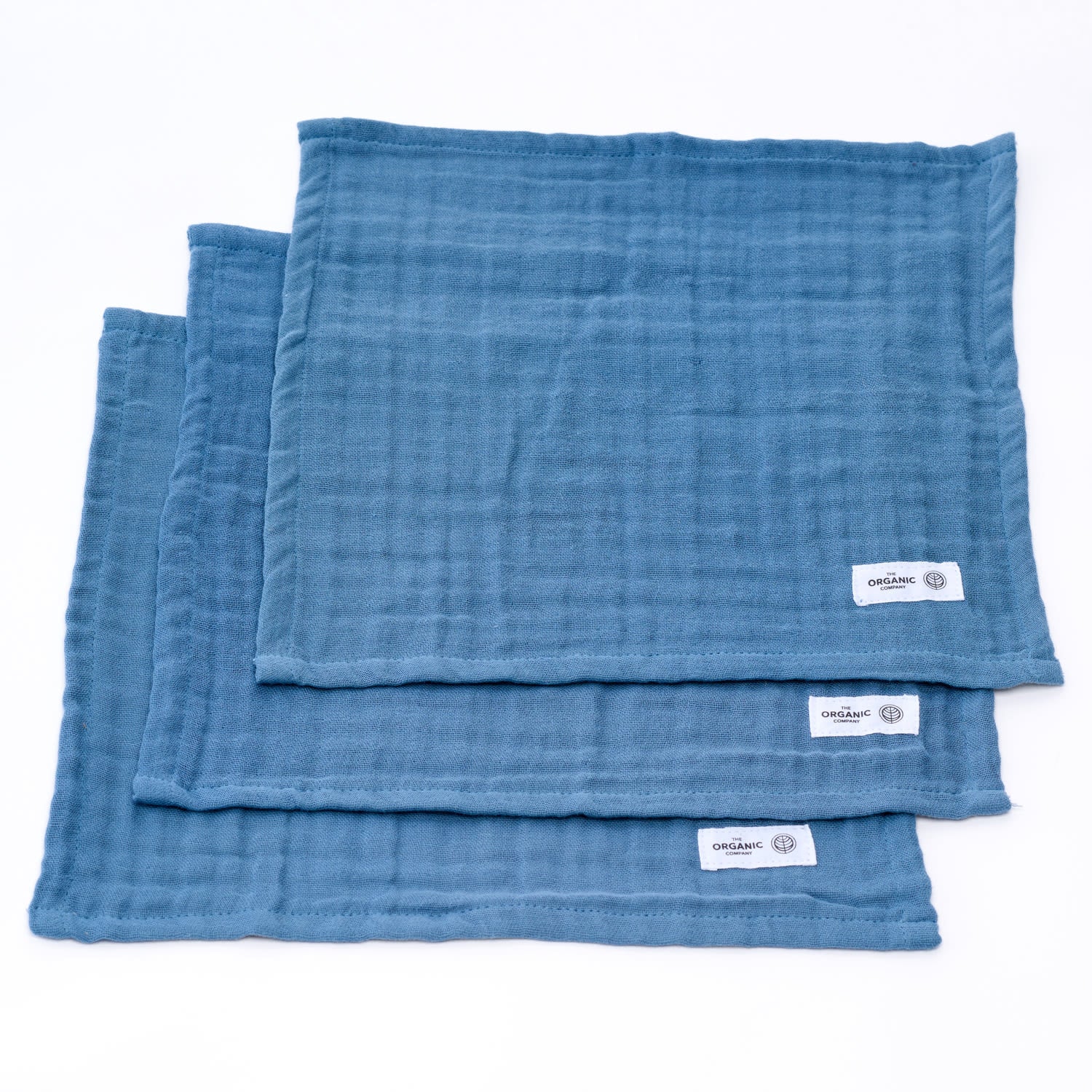 FINE Wash Cloth (pack of 3 pcs) - 510 Grey blue