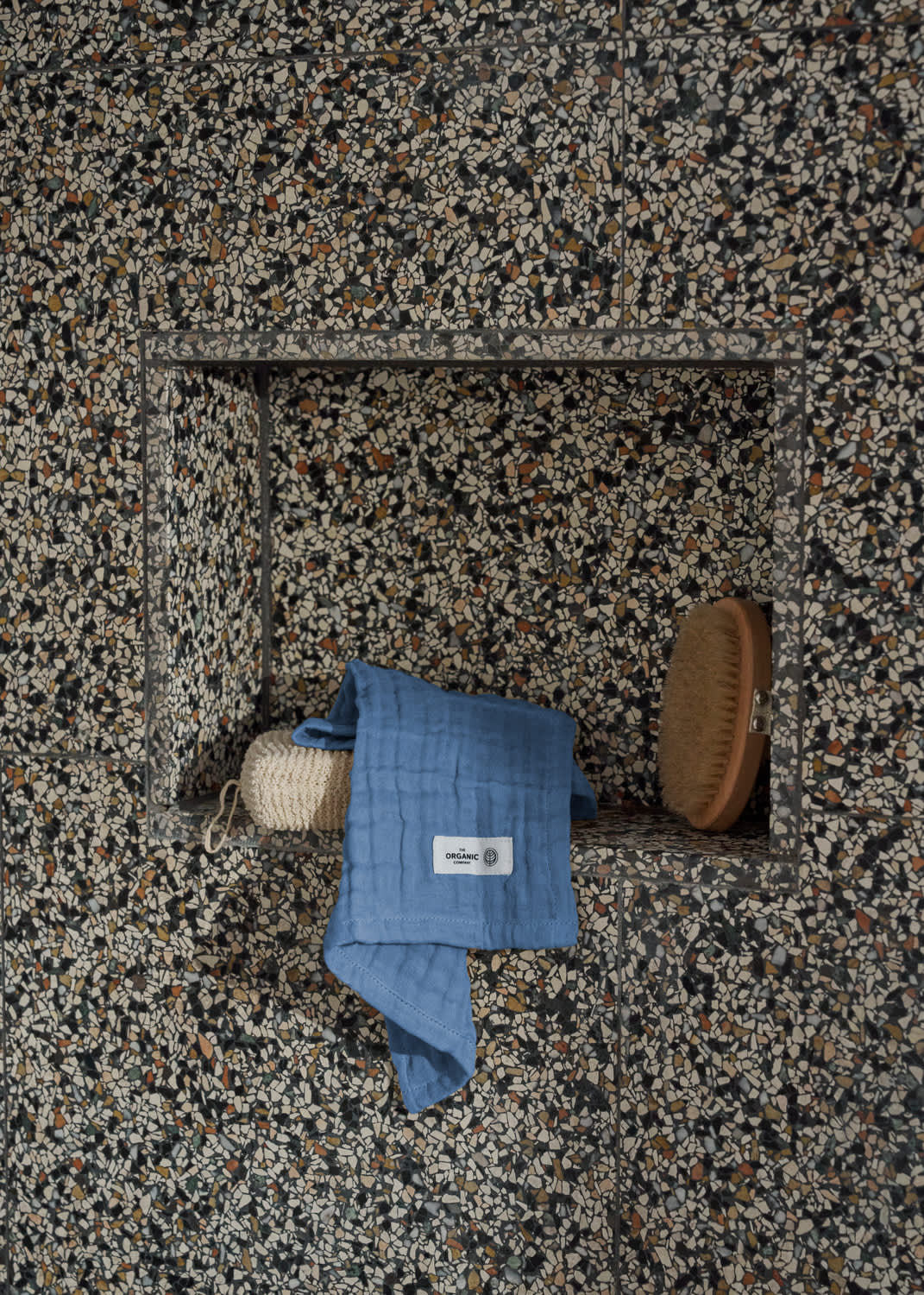 FINE Wash Cloth (pack of 3 pcs) - 510 Grey blue