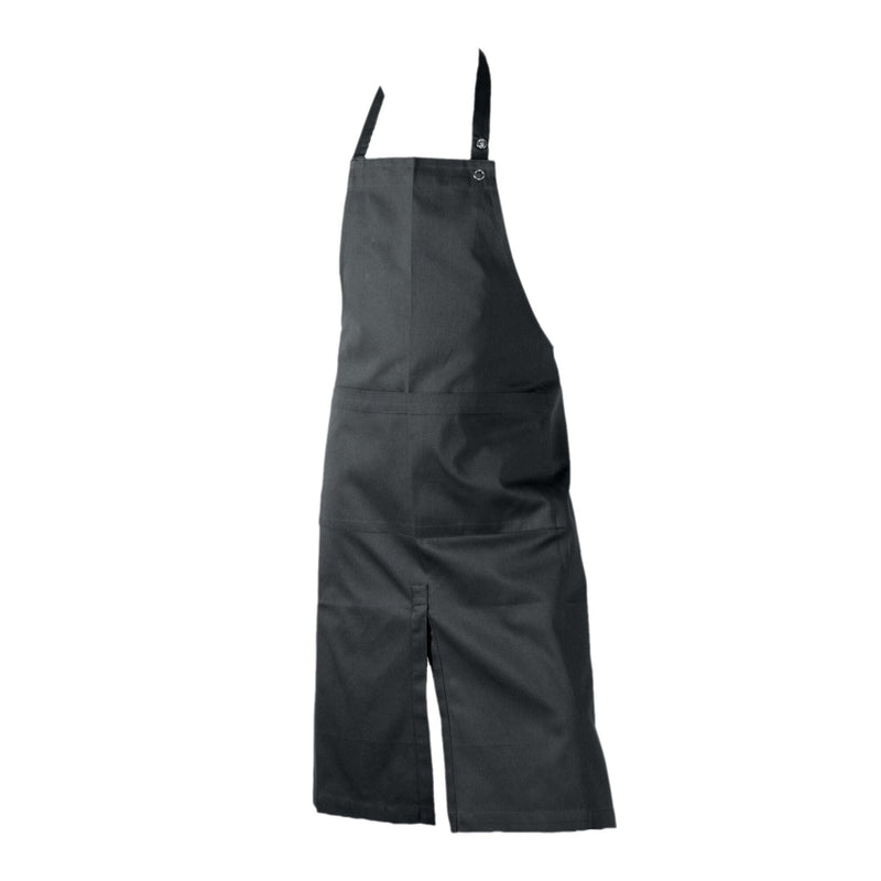 The Organic Company Apron with Pocket Twill 110 Dark grey