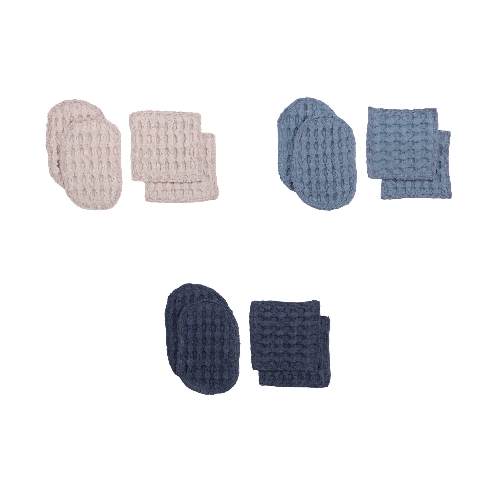 The Organic Company BIG WAFFLE LTD Makeup Pads Big Waffle 340 Dusty lavender