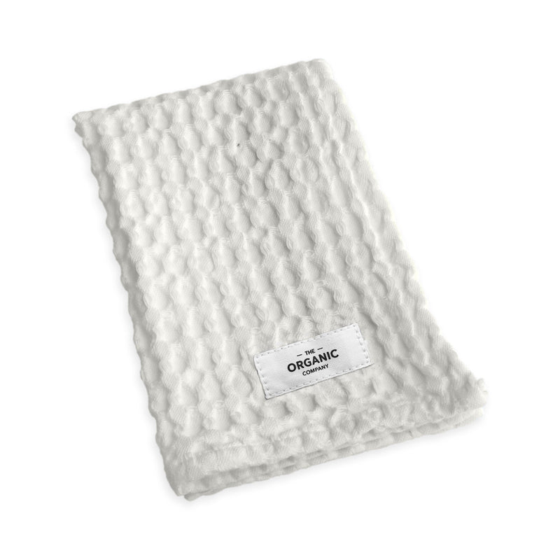 Big Waffle Wash Cloth 200 Natural white theorganiccompanydk