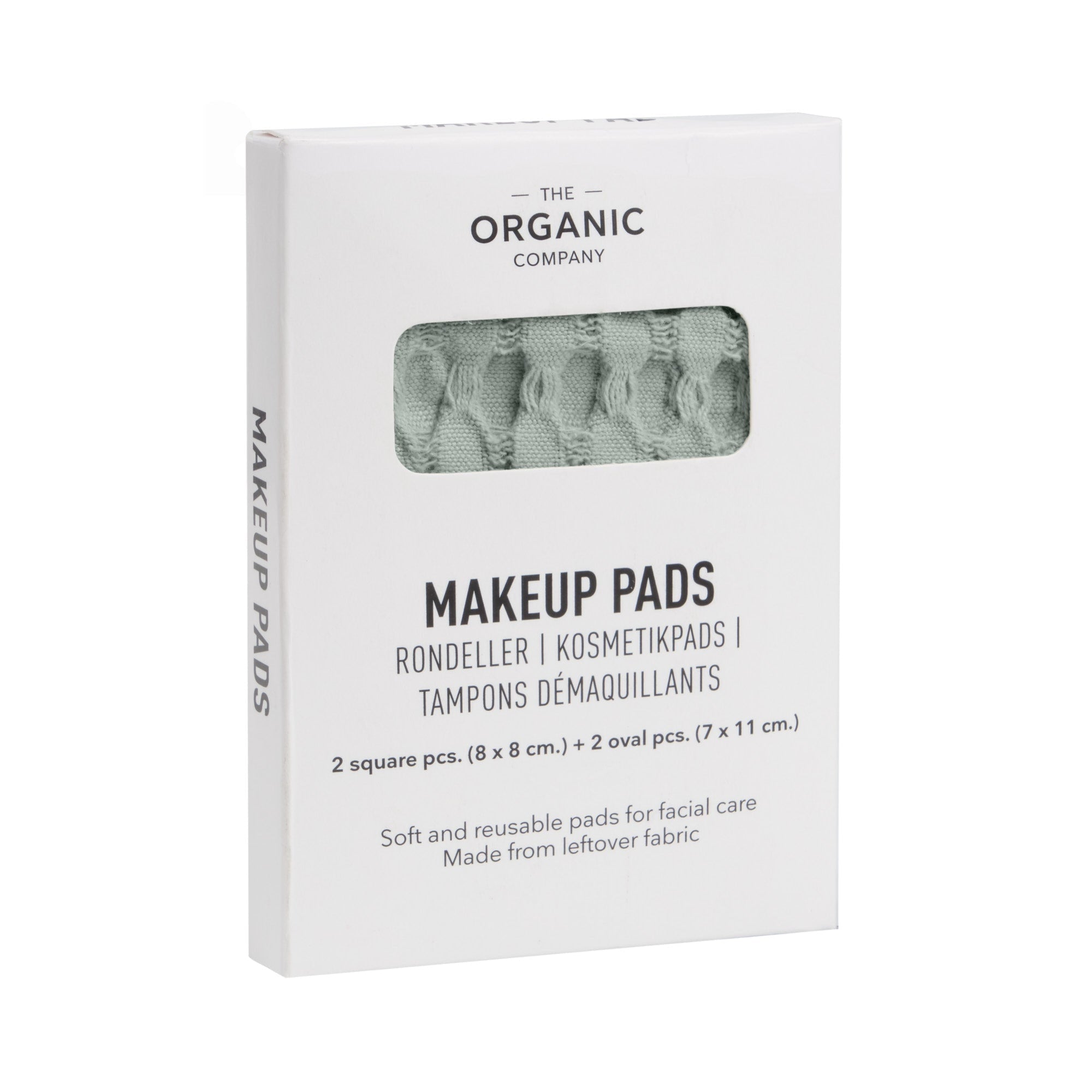 The Organic Company Big Waffle Makeup Pads Big Waffle 410 Dusty Mint