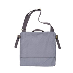 The Organic Company Big Shoulder Bag Heavy canvas 512 Hayao - grey blue