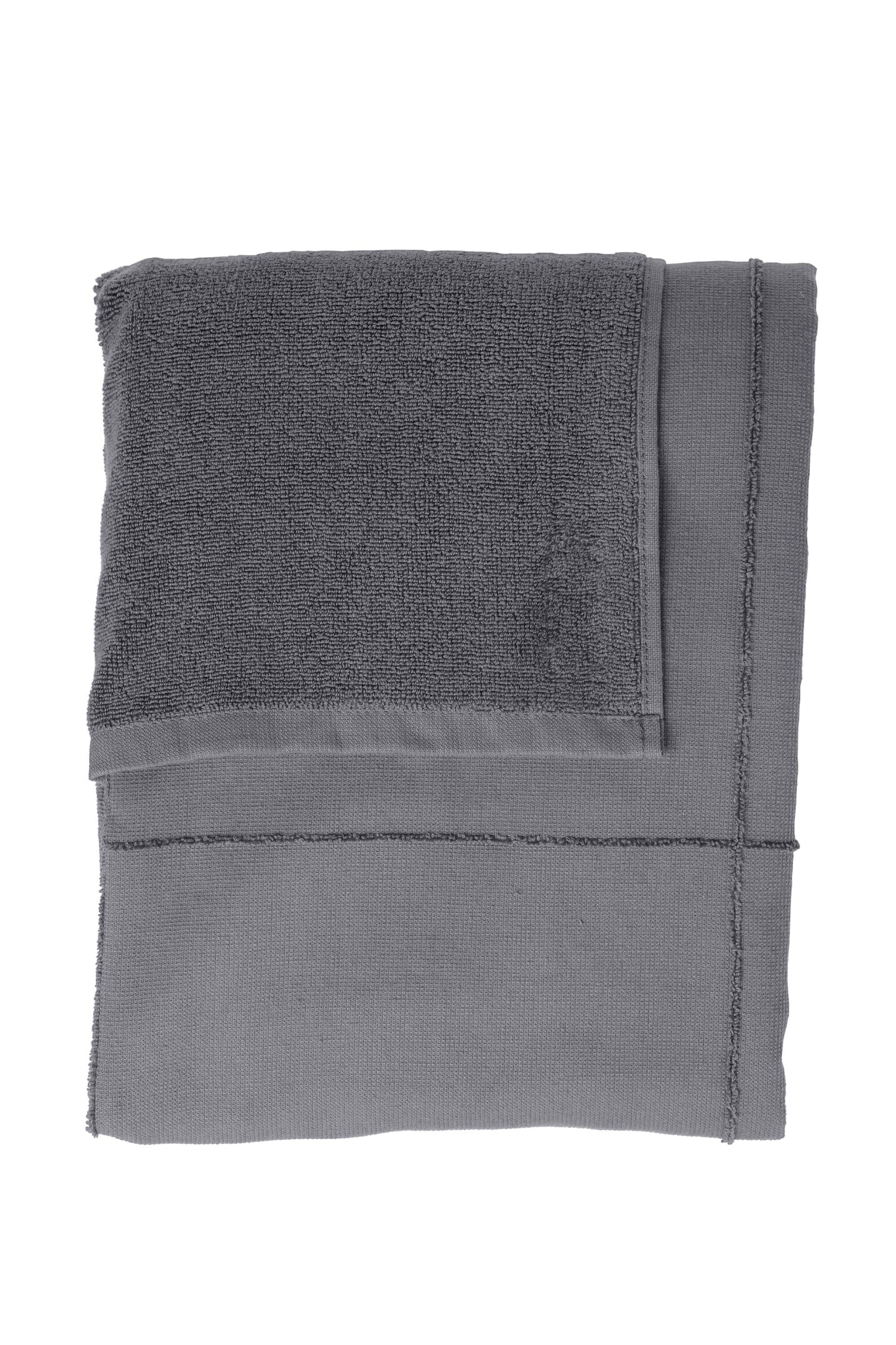 The Organic Company CALM Towel to Wrap TerryPlain 110 Dark grey