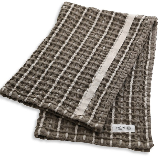 Big Waffle Hand Towel - 226 Clay stone