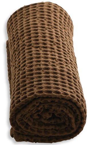 Big Waffle Towel and Blanket - 240 Teak