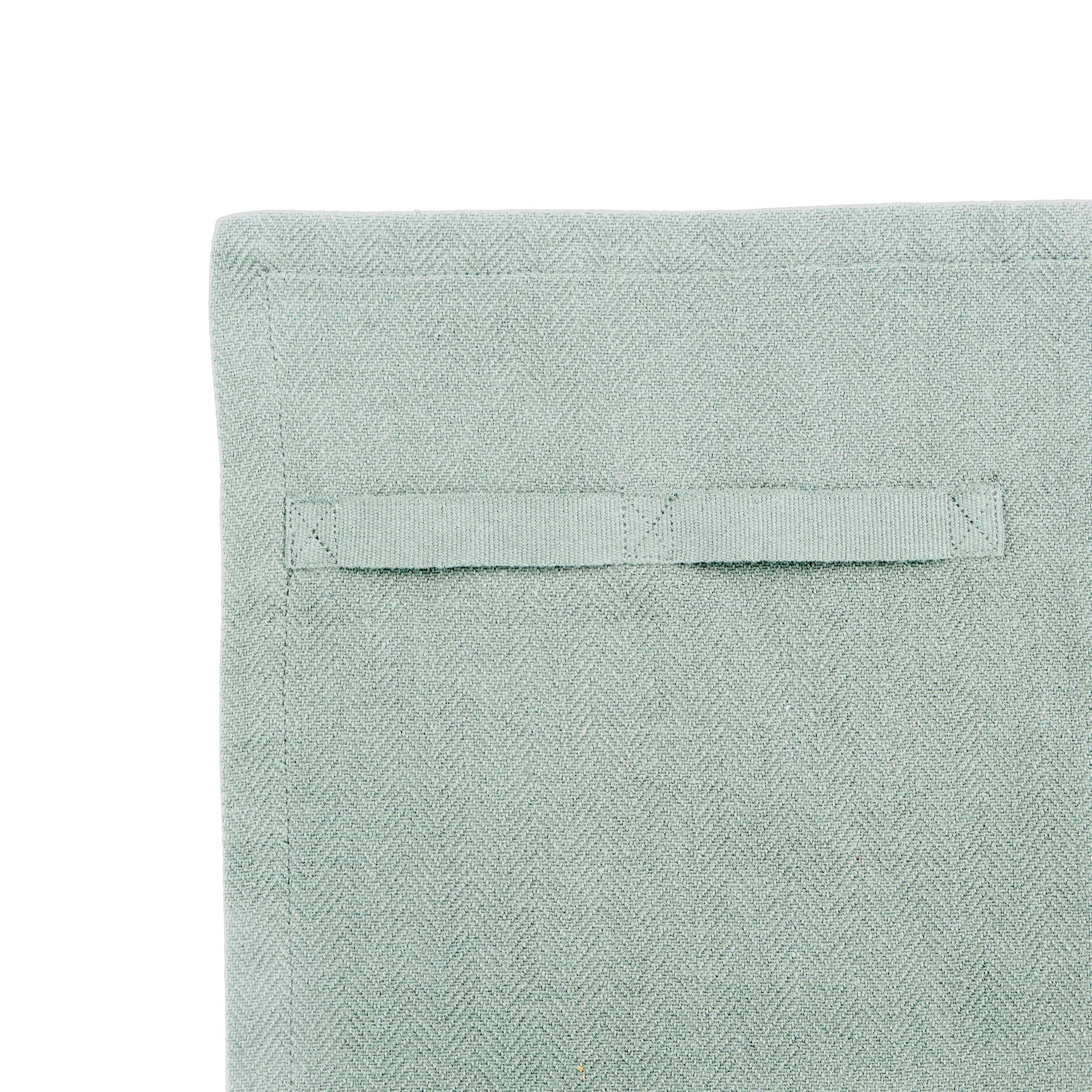 The Organic Company Dinner Napkins Herringbone 410 Dusty Mint