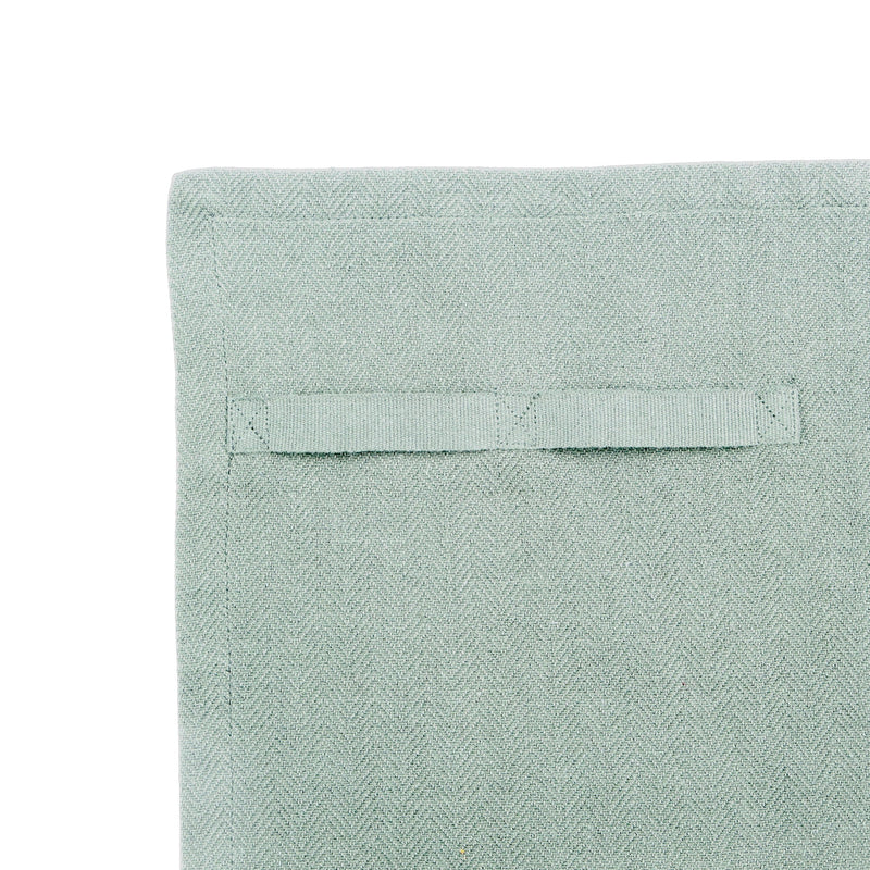 The Organic Company Dinner Napkins Herringbone 410 Dusty Mint