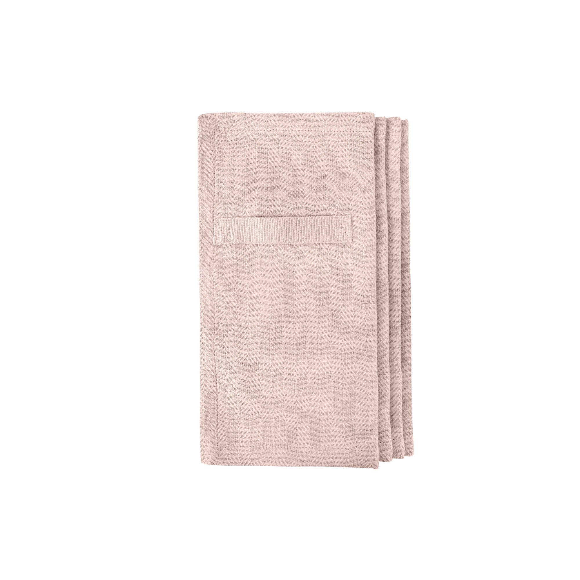 The Organic Company Everyday Napkin Herringbone 331 Pale rose