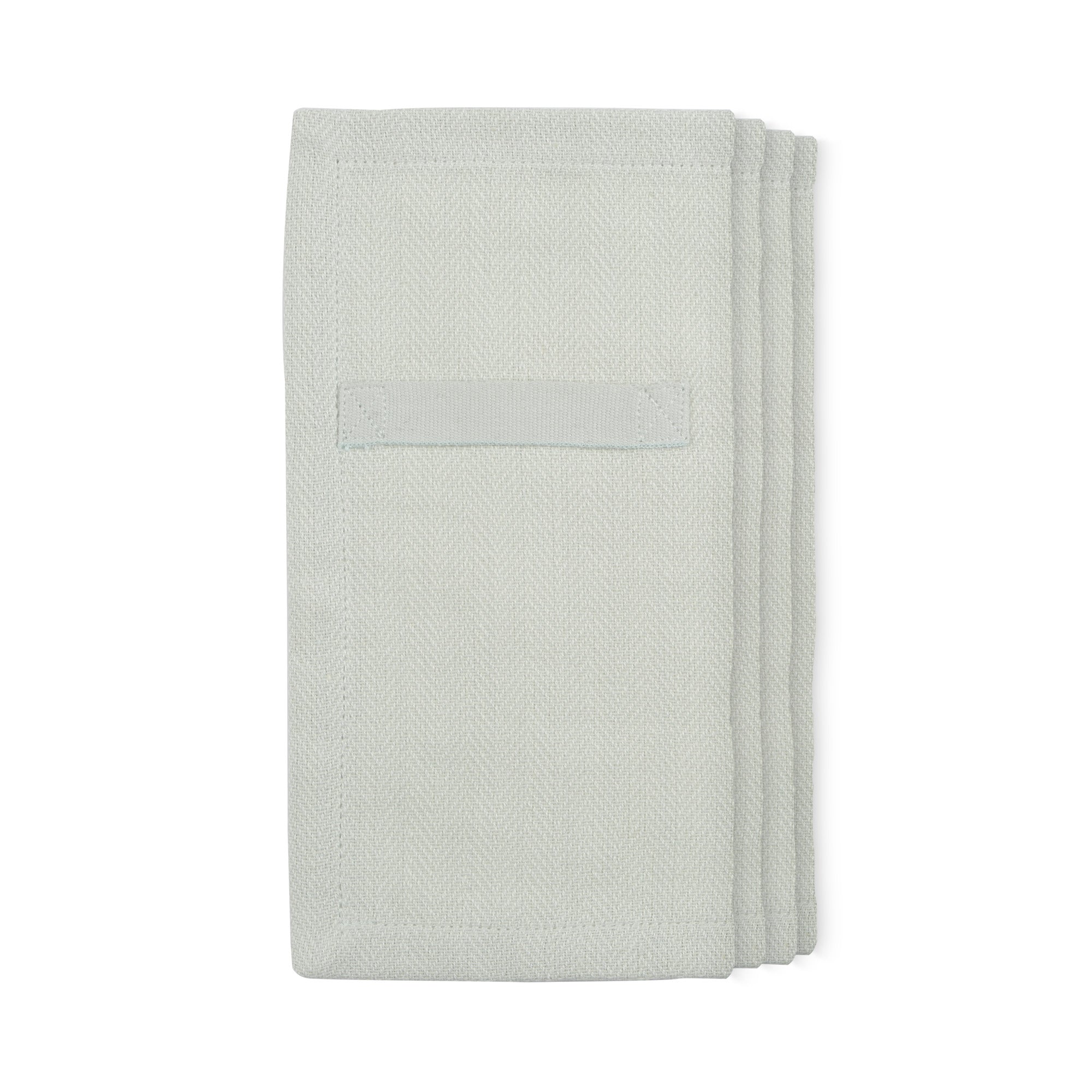 The Organic Company Everyday Napkin Herringbone 570 Sky
