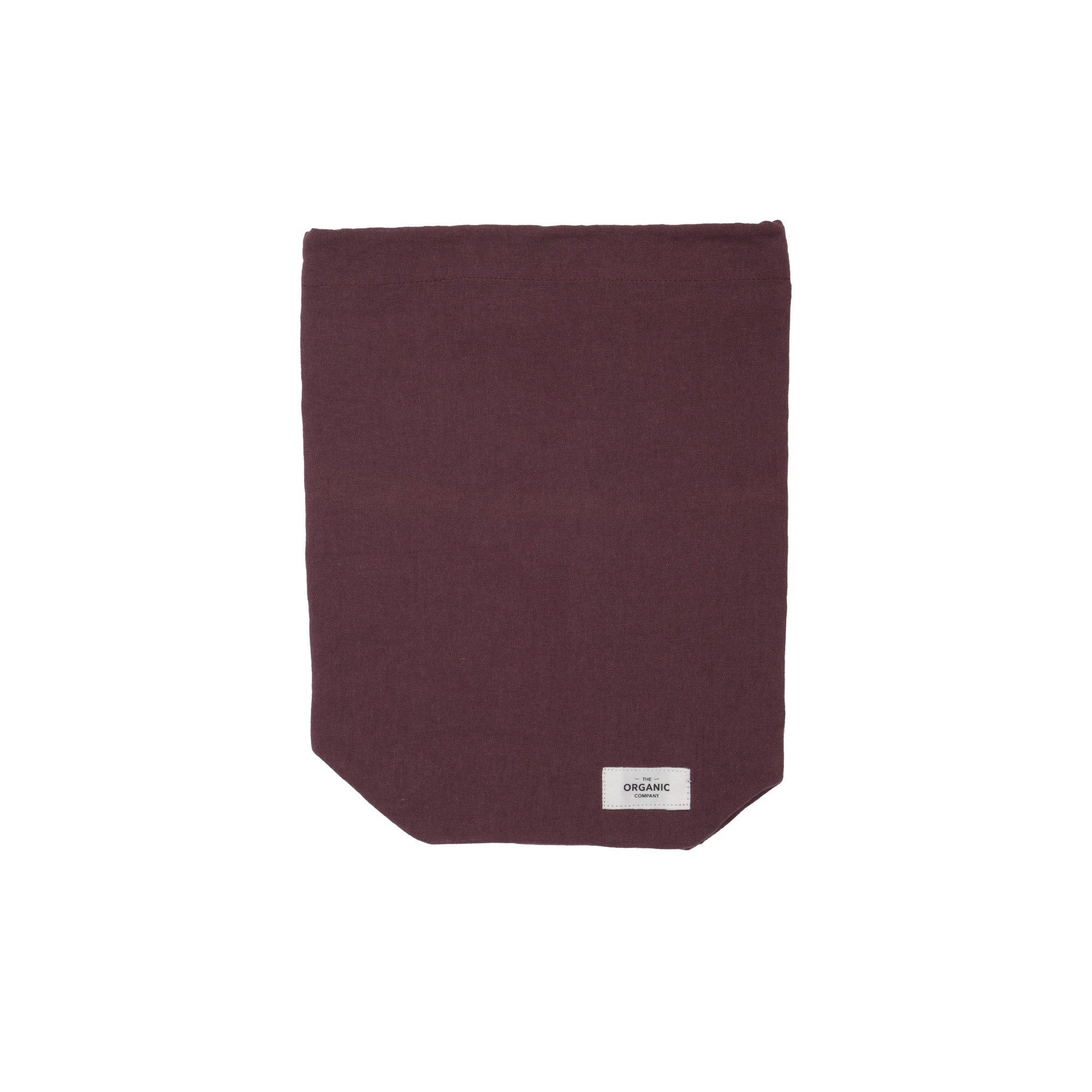 The Organic Company Food Bag - Medium Gauze 390 Maroon