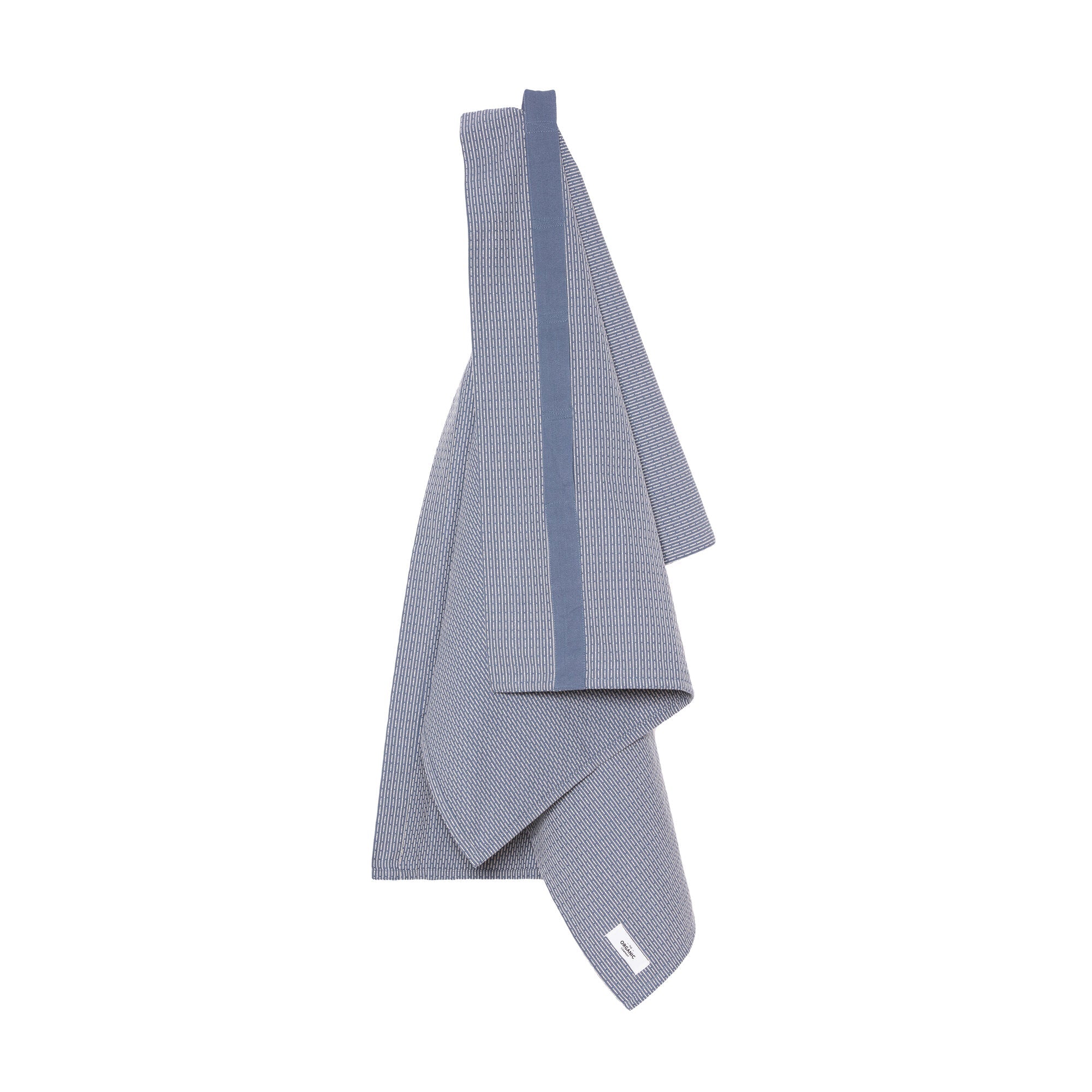 The Organic Company Towel to Wrap Around You Piqué 511 Grey blue stone