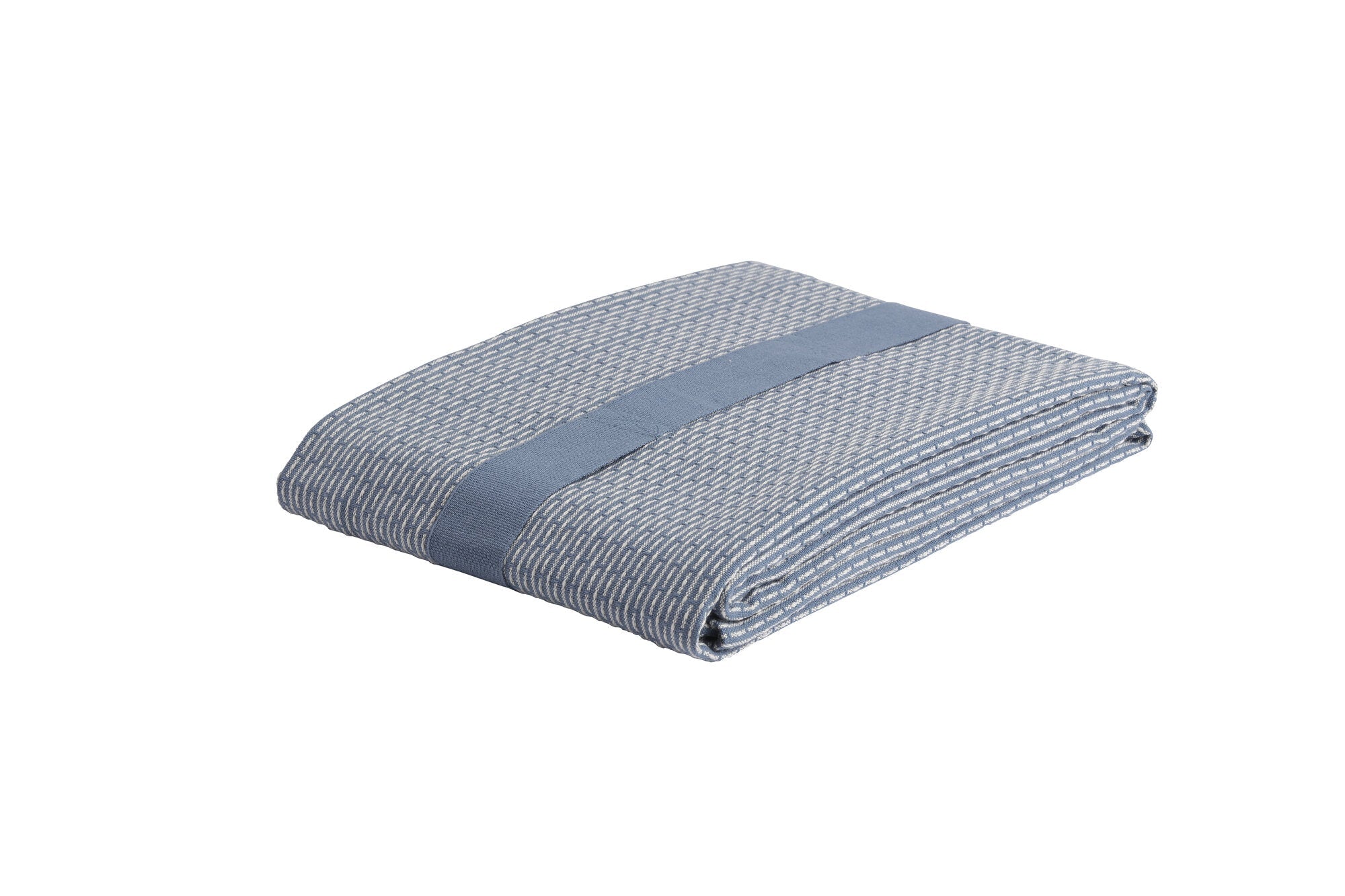 The Organic Company Towel to Wrap Around You Piqué 511 Grey blue stone