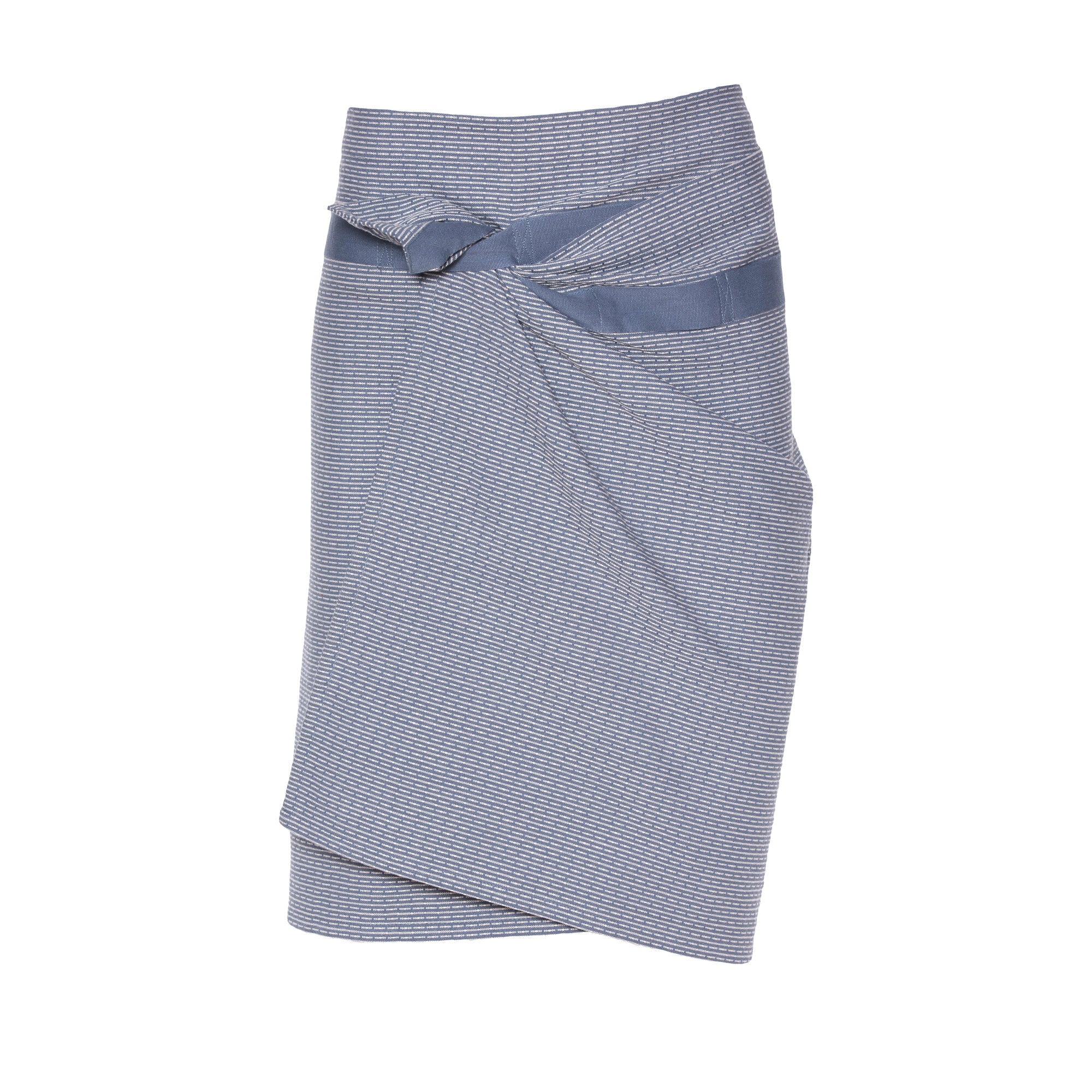 The Organic Company Towel to Wrap Around You Piqué 511 Grey blue stone