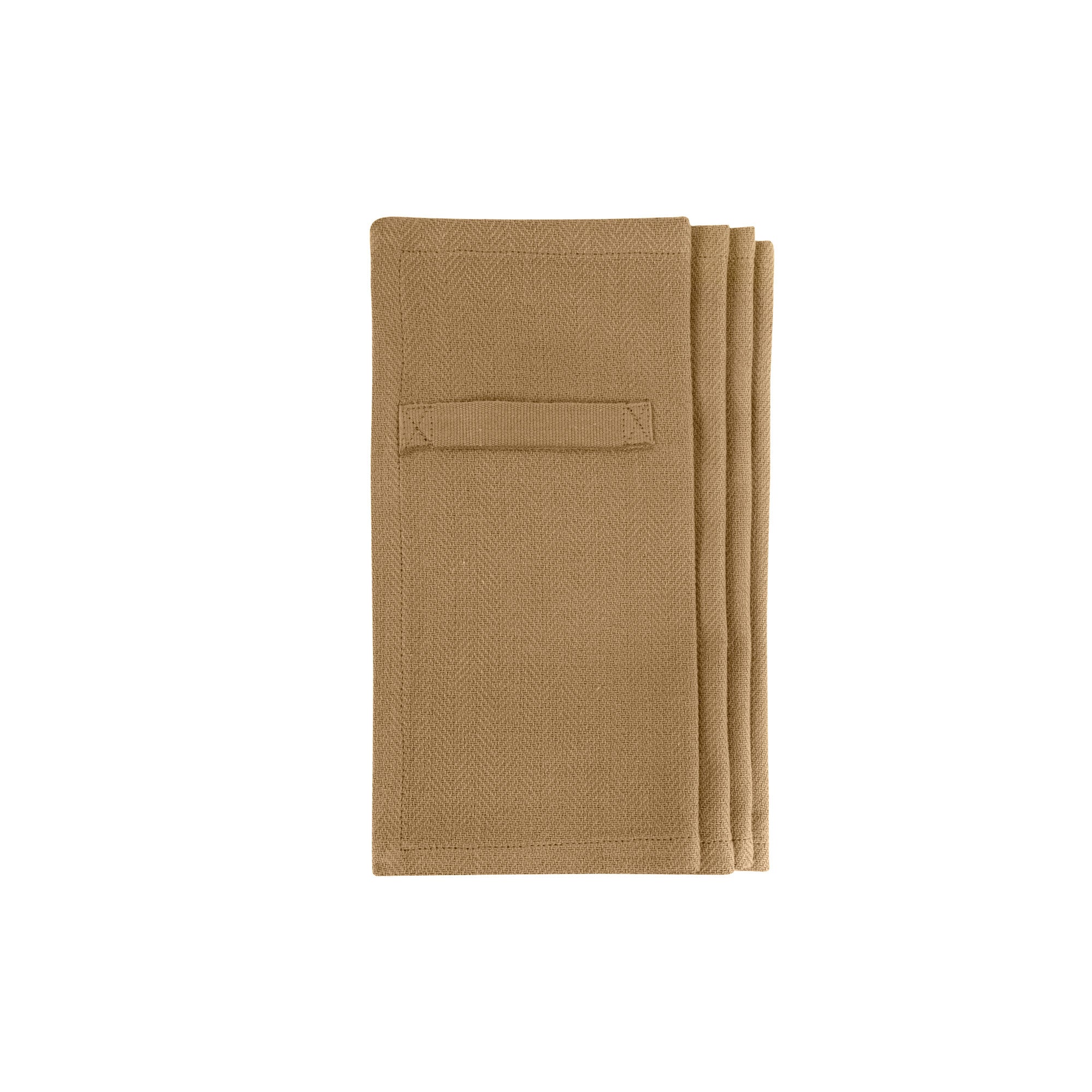 The Organic Company Everyday Napkin Herringbone 215 Khaki