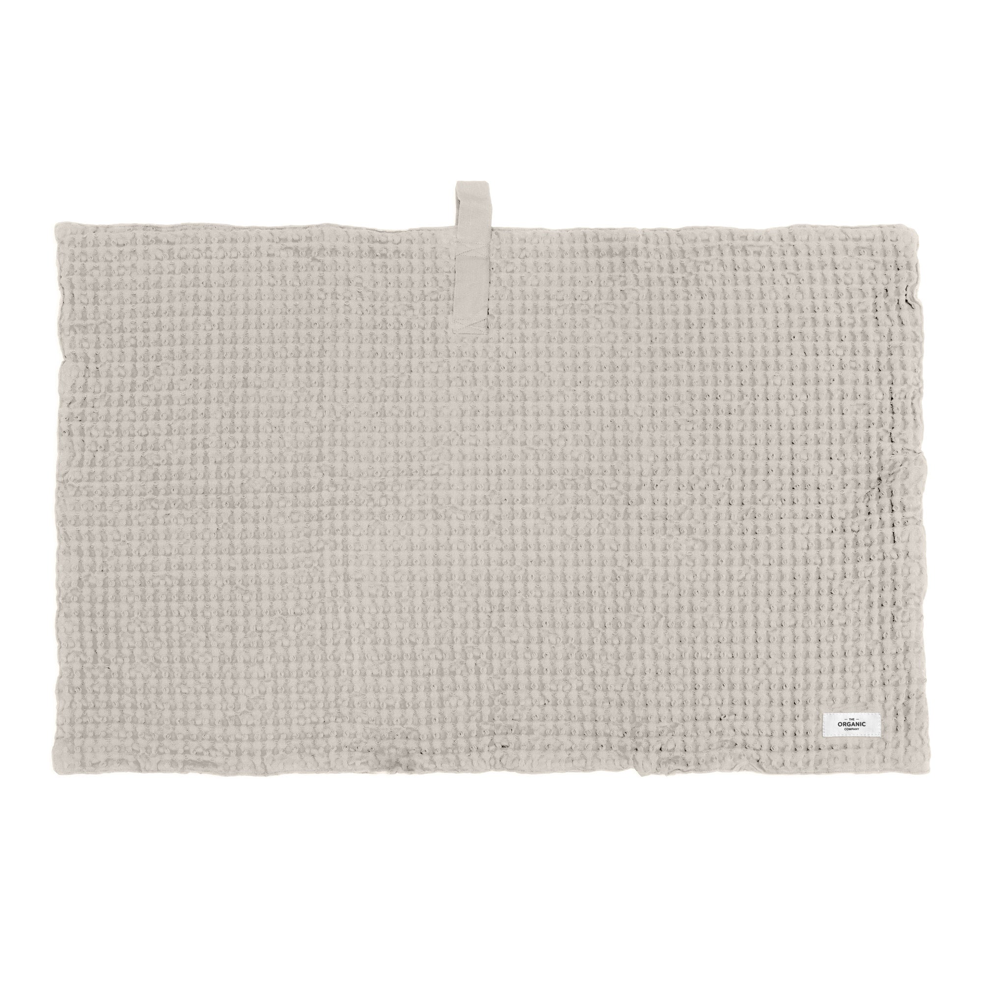 The Organic Company Big Waffle Bath Mat - 80 x 55 cm Big Waffle 202 Stone