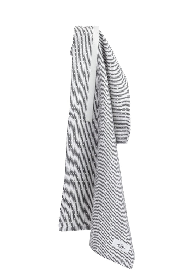 The Organic Company Little Towel - 35 x 60 cm Piqué 180 Morning grey