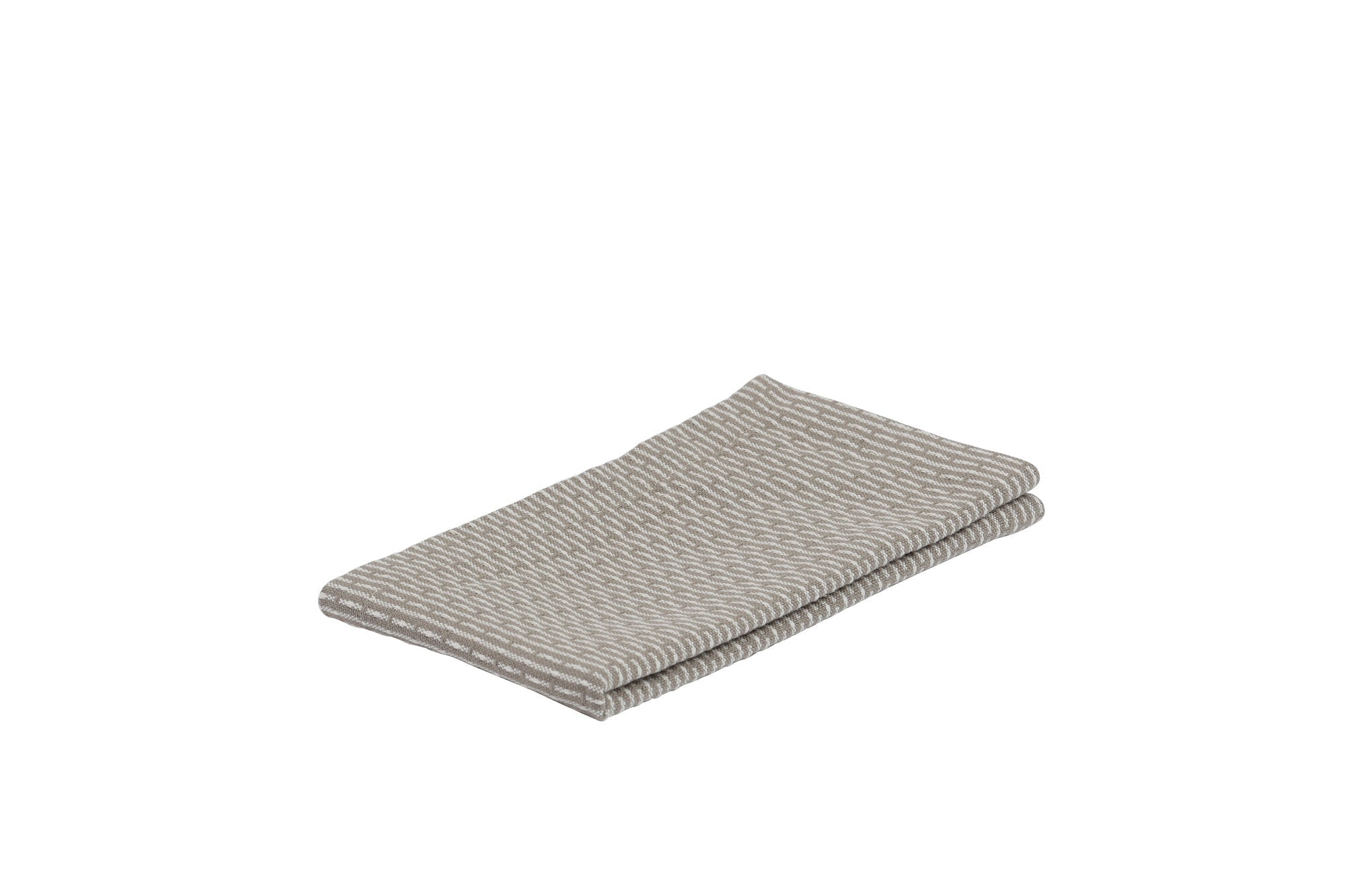 The Organic Company Kitchen Cloth Piqué 226 Clay stone